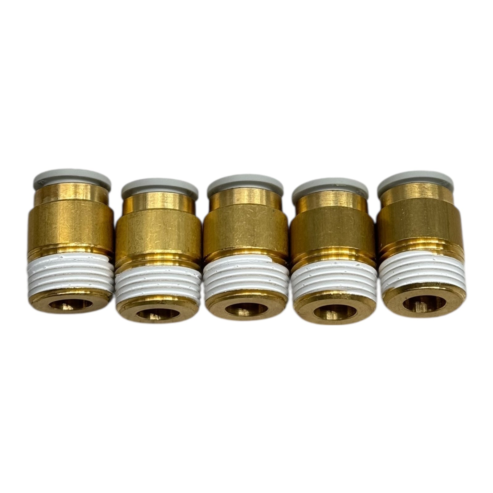 5x SMC KQ2S10-03AS Steckverbinder 10mm Schlauchanschluss R3/8” Pneumatik Fitting