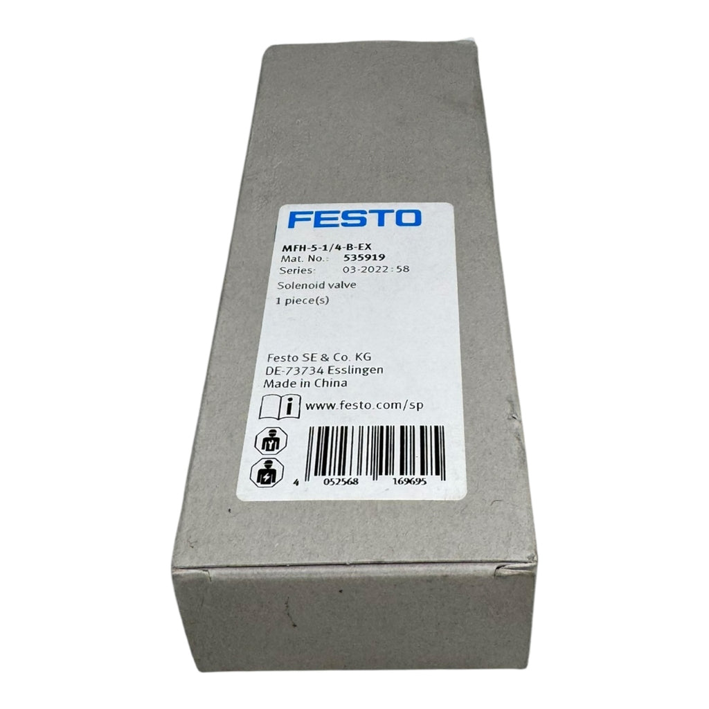 Festo MFH-5-1/4-B-EX Magnetventil 535919 5/2-Wege Ex-Schutz 2–10 bar 1/4”