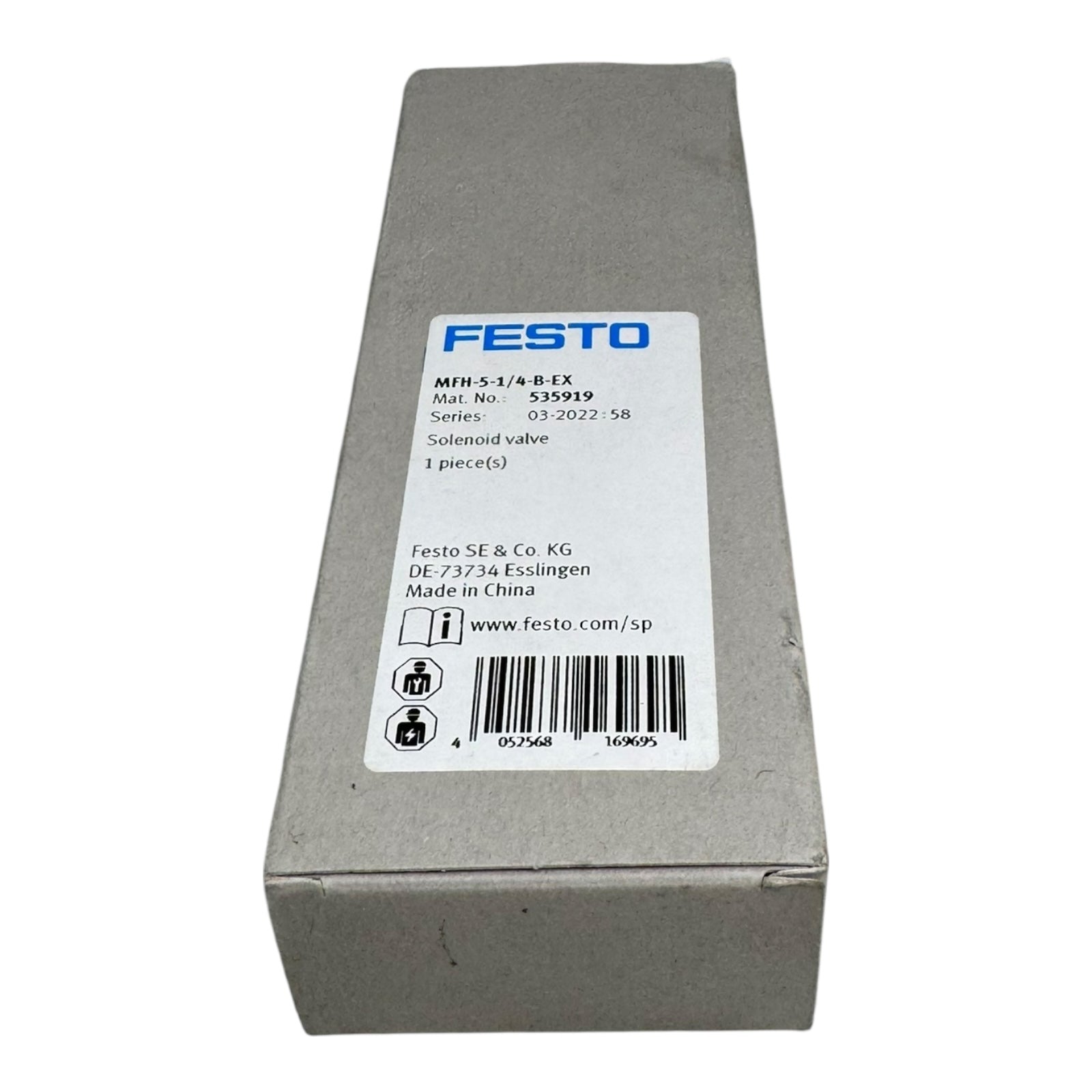 Festo MFH-5-1/4-B-EX Magnetventil 535919 5/2-Wege Ex-Schutz 2–10 bar 1/4”