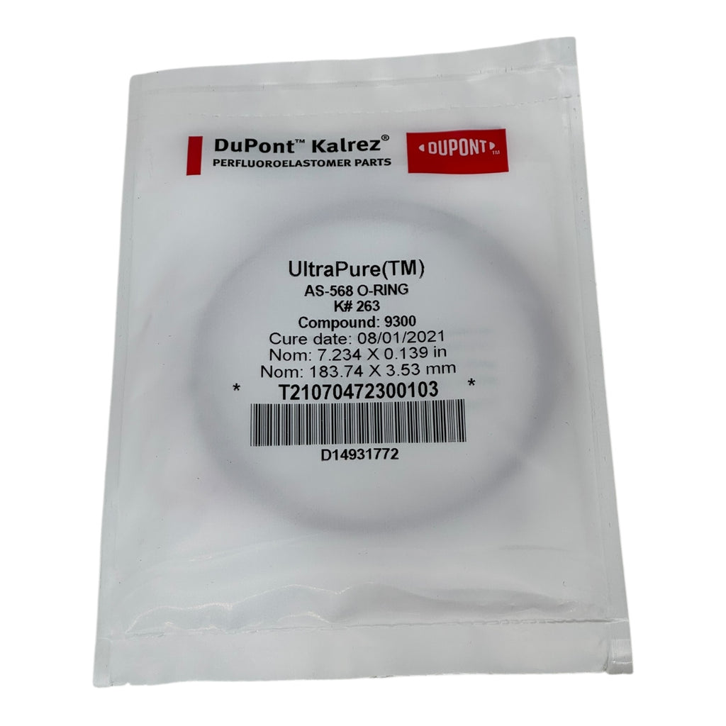 DuPont Kalrez 9300 UltraPure O-Ring K263 183.74x3.53 mm Perfluorelastomer