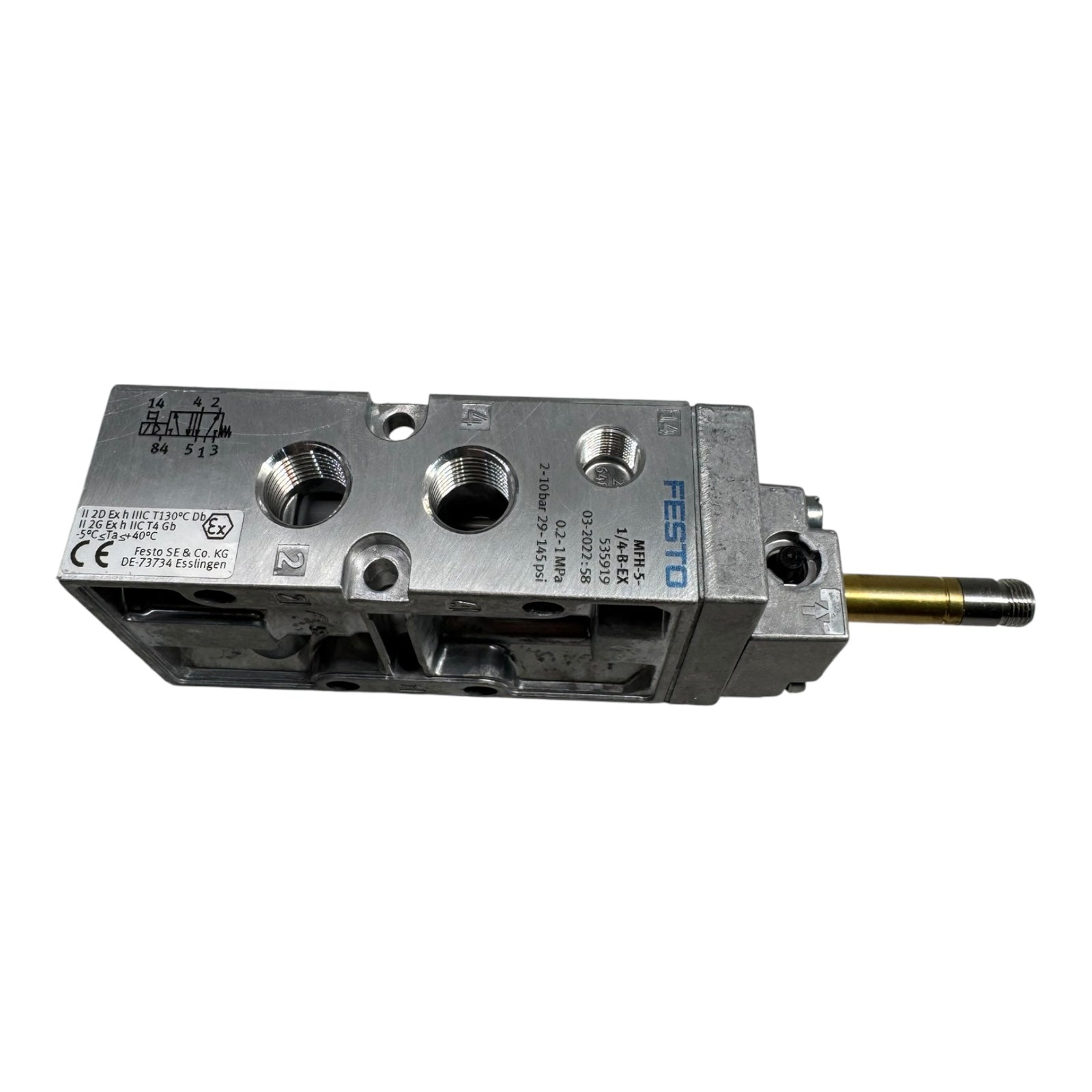 Festo MFH-5-1/4-B-EX Magnetventil 535919 5/2-Wege Ex-Schutz 2–10 bar 1/4”
