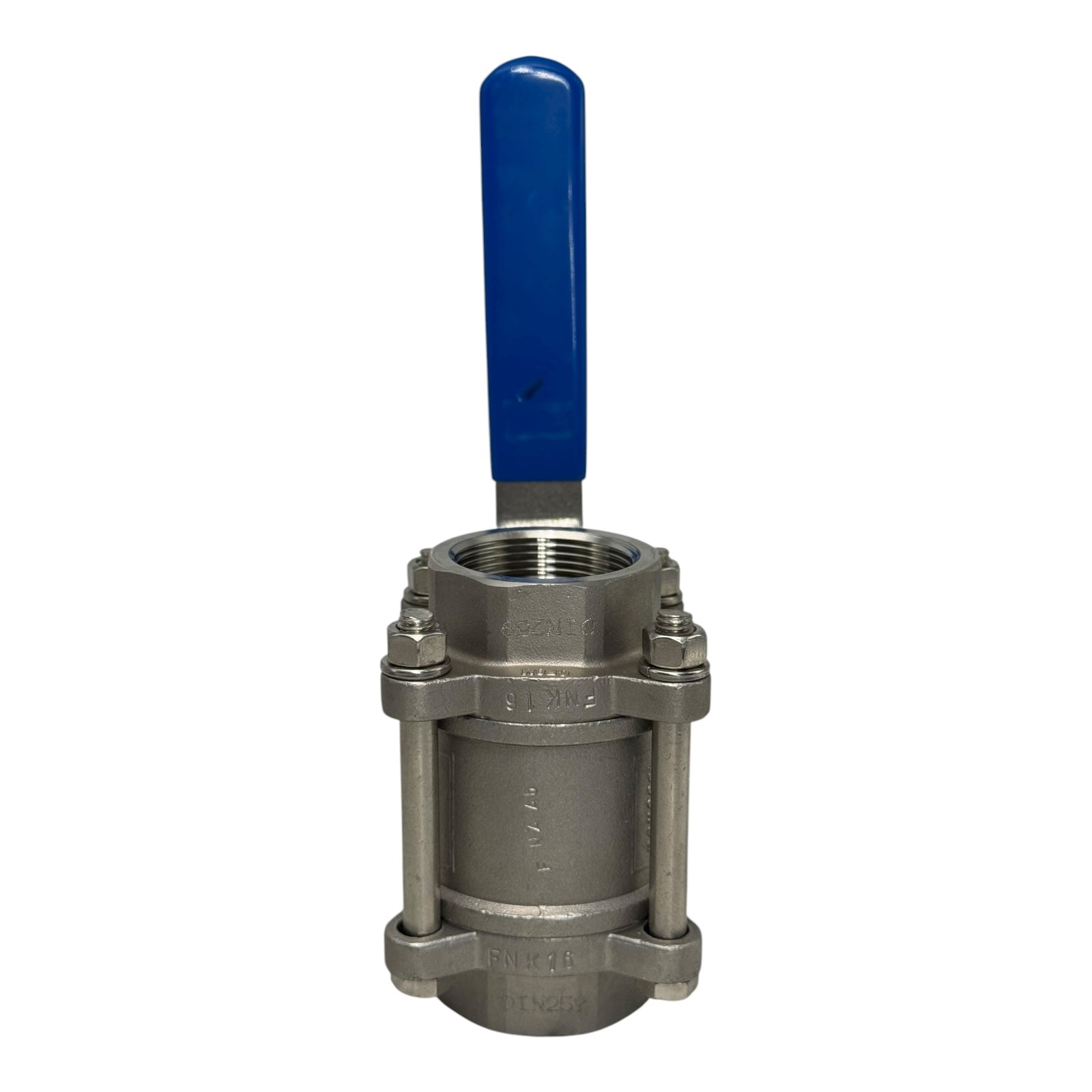 Econ Kugelhahn DN40 1½” 3-teilig Edelstahl PN69 1000 WOG Innengewinde