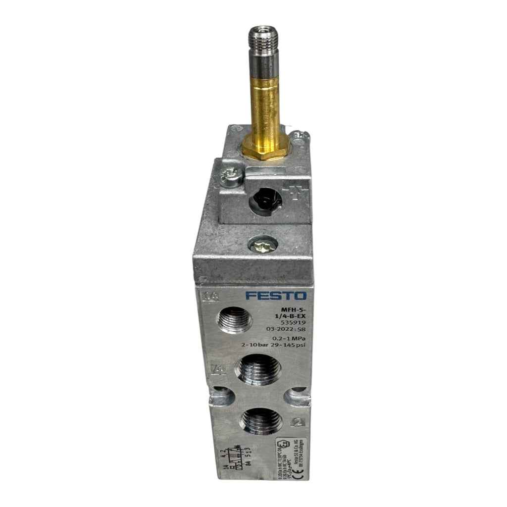 Festo MFH-5-1/4-B-EX Magnetventil 535919 5/2-Wege Ex-Schutz 2–10 bar 1/4”