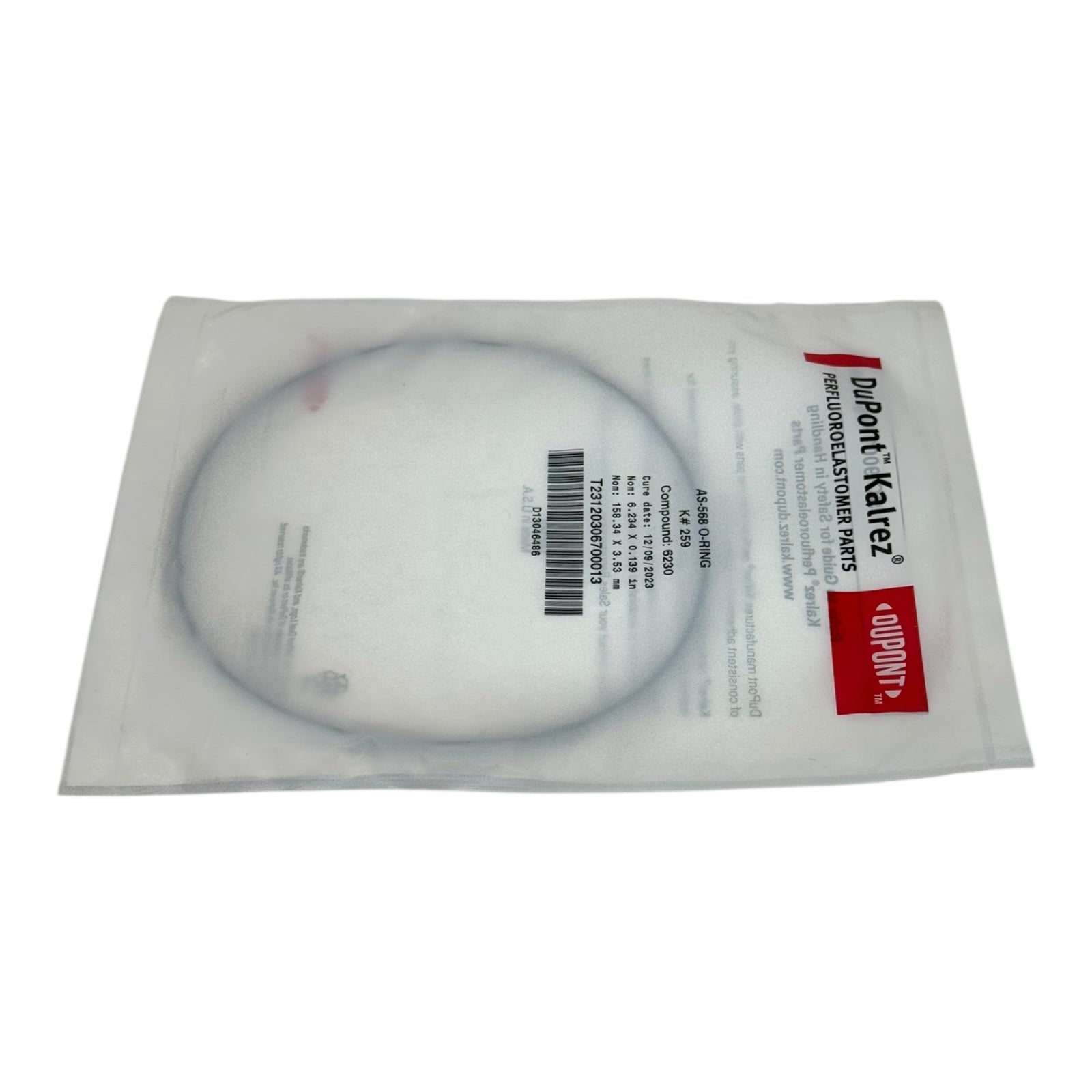 DuPont Kalrez 6230 O-Ring K259 158.34x3.53 mm Perfluorelastomer FFKM