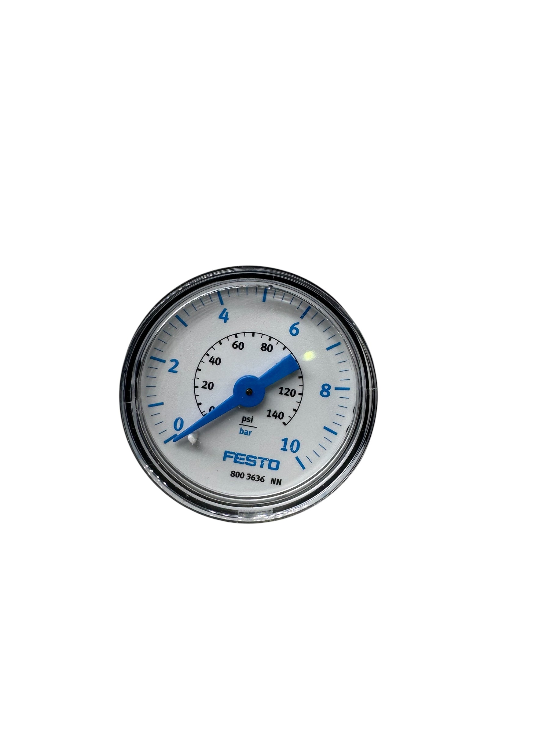 FESTO 162583 Druckregler LR-1/4-D-7-MINI + Manometer 8003636 PAGN-40