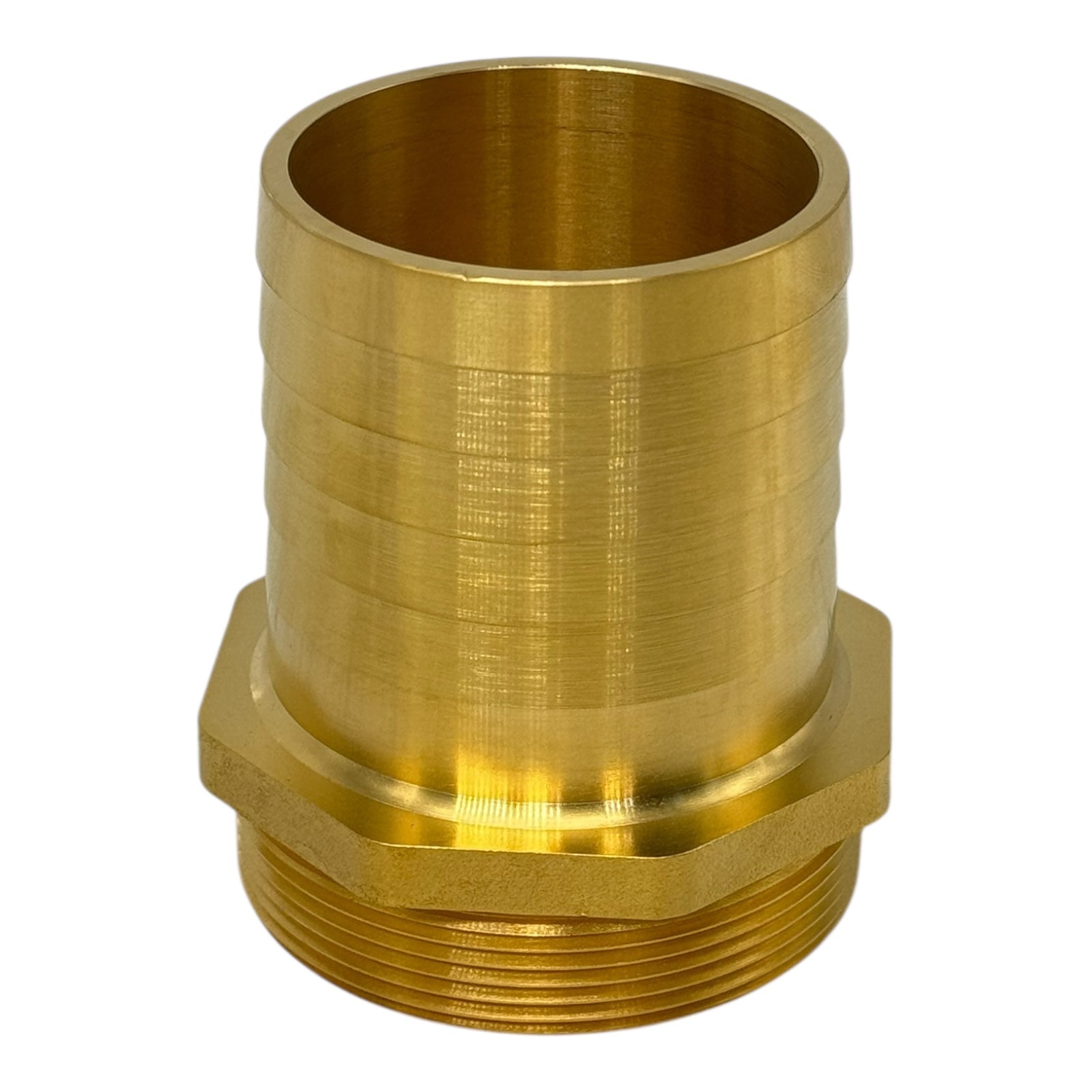 GEKA 125SK Schlauchverschraubung Sauger G2 1/2” 63mm Messing Sechskant plus