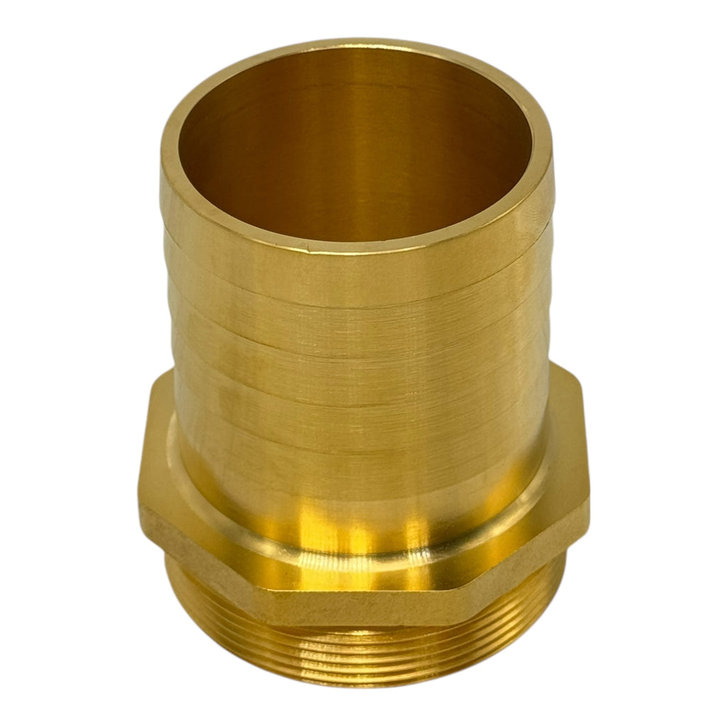 GEKA 125SK Schlauchverschraubung Sauger G2 1/2” 63mm Messing Sechskant plus