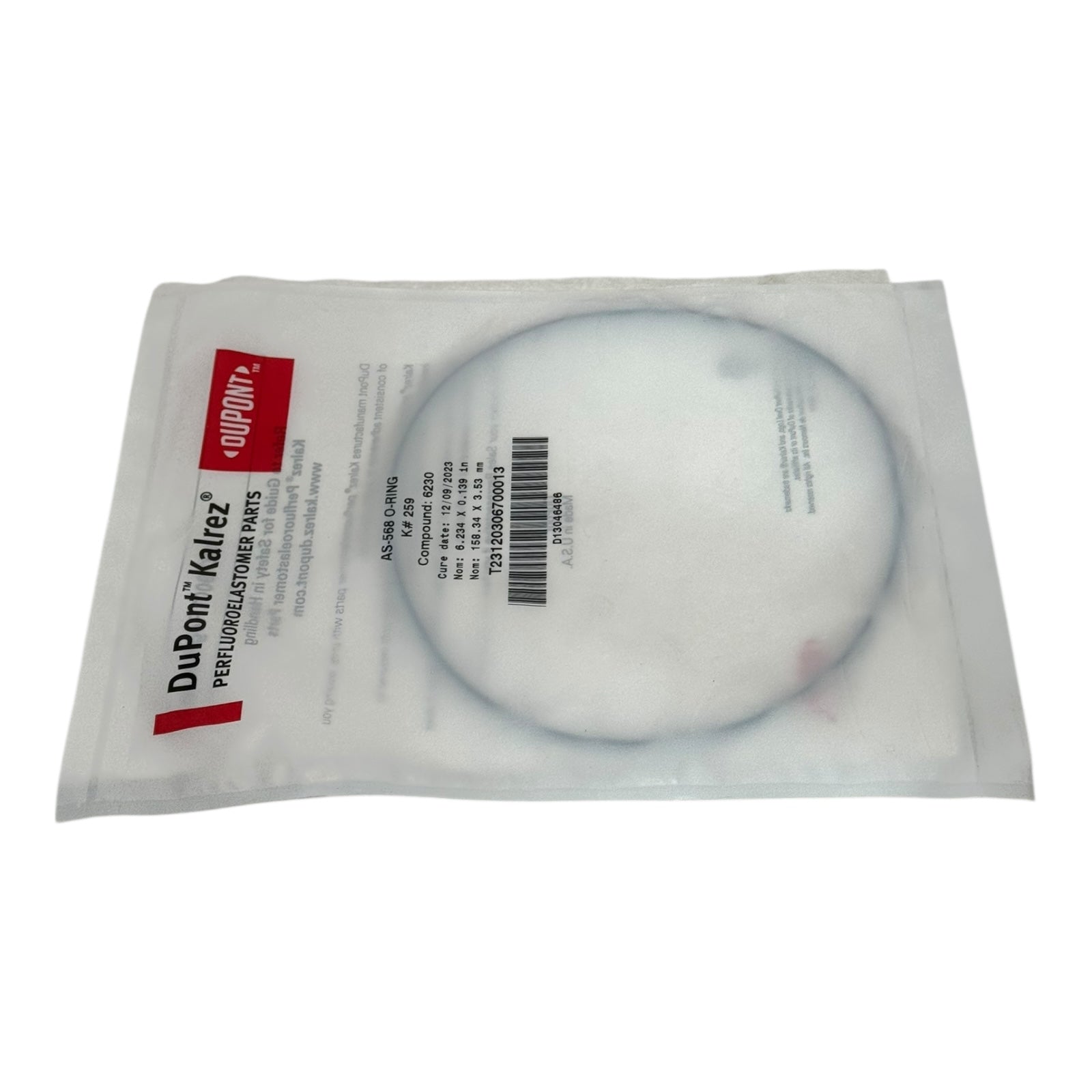 DuPont Kalrez 6230 O-Ring K259 158.34x3.53 mm Perfluorelastomer FFKM