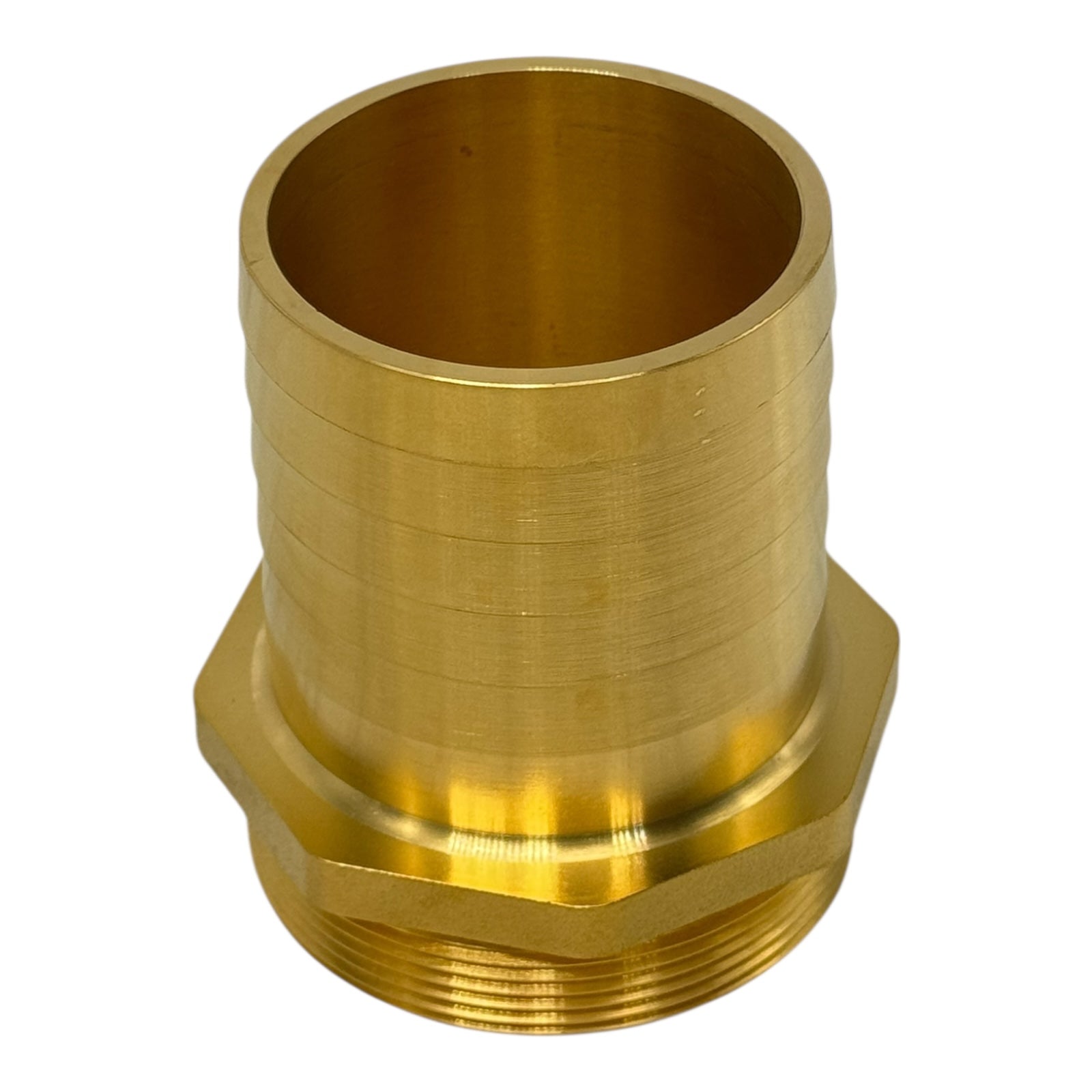 GEKA 125SK Schlauchverschraubung Sauger G2 1/2” 63mm Messing Sechskant plus