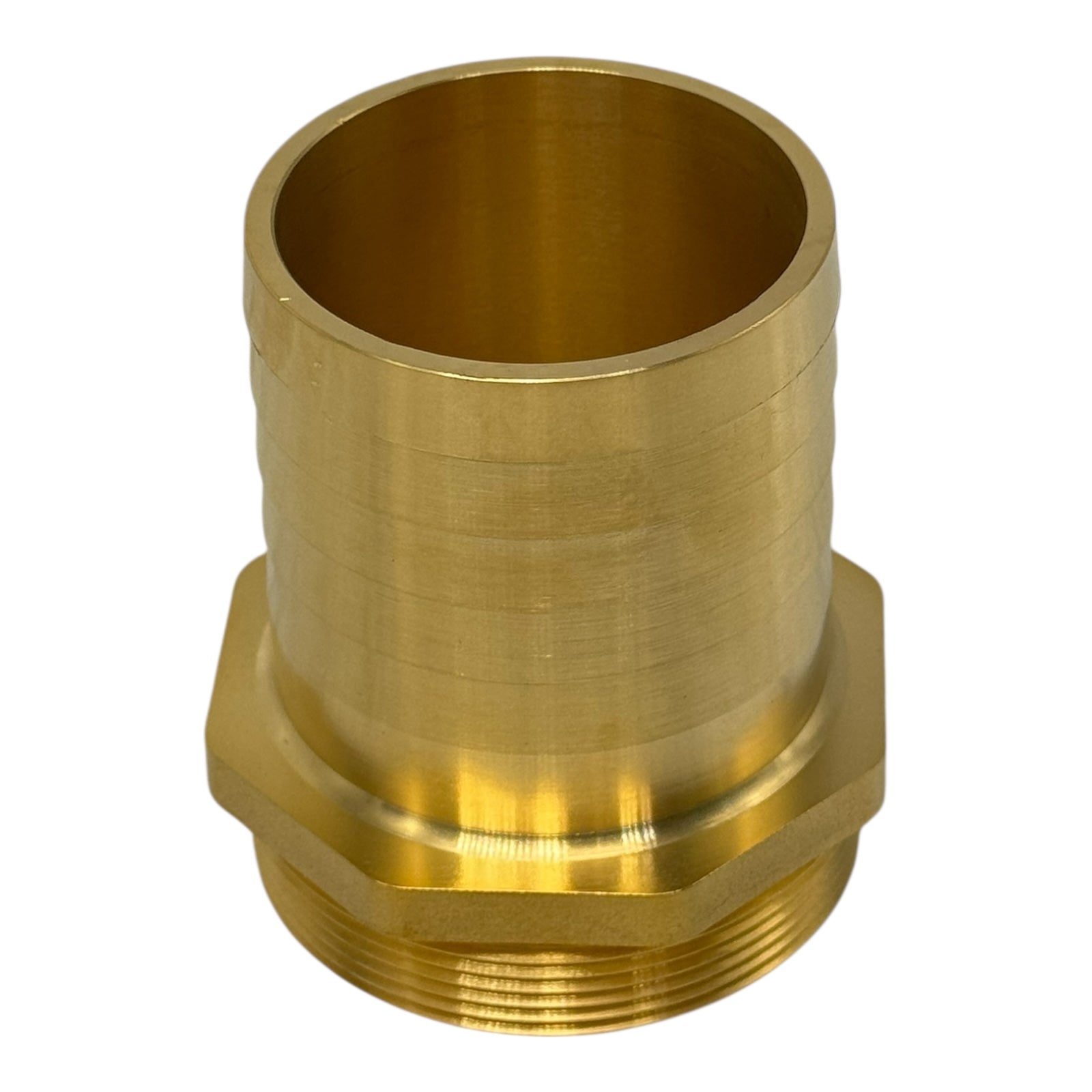 GEKA 125SK Schlauchverschraubung Sauger G2 1/2” 63mm Messing Sechskant plus