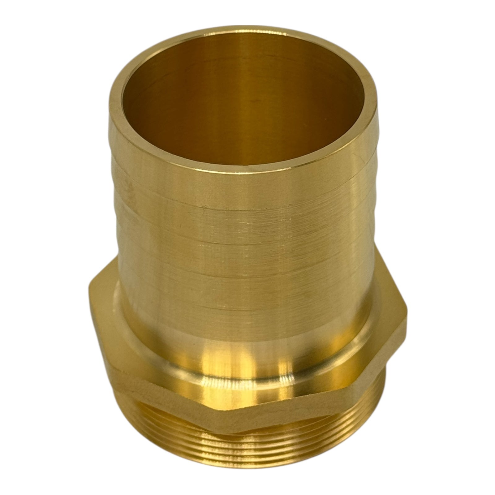 GEKA 125SK Schlauchverschraubung Sauger G2 1/2” 63mm Messing Sechskant plus