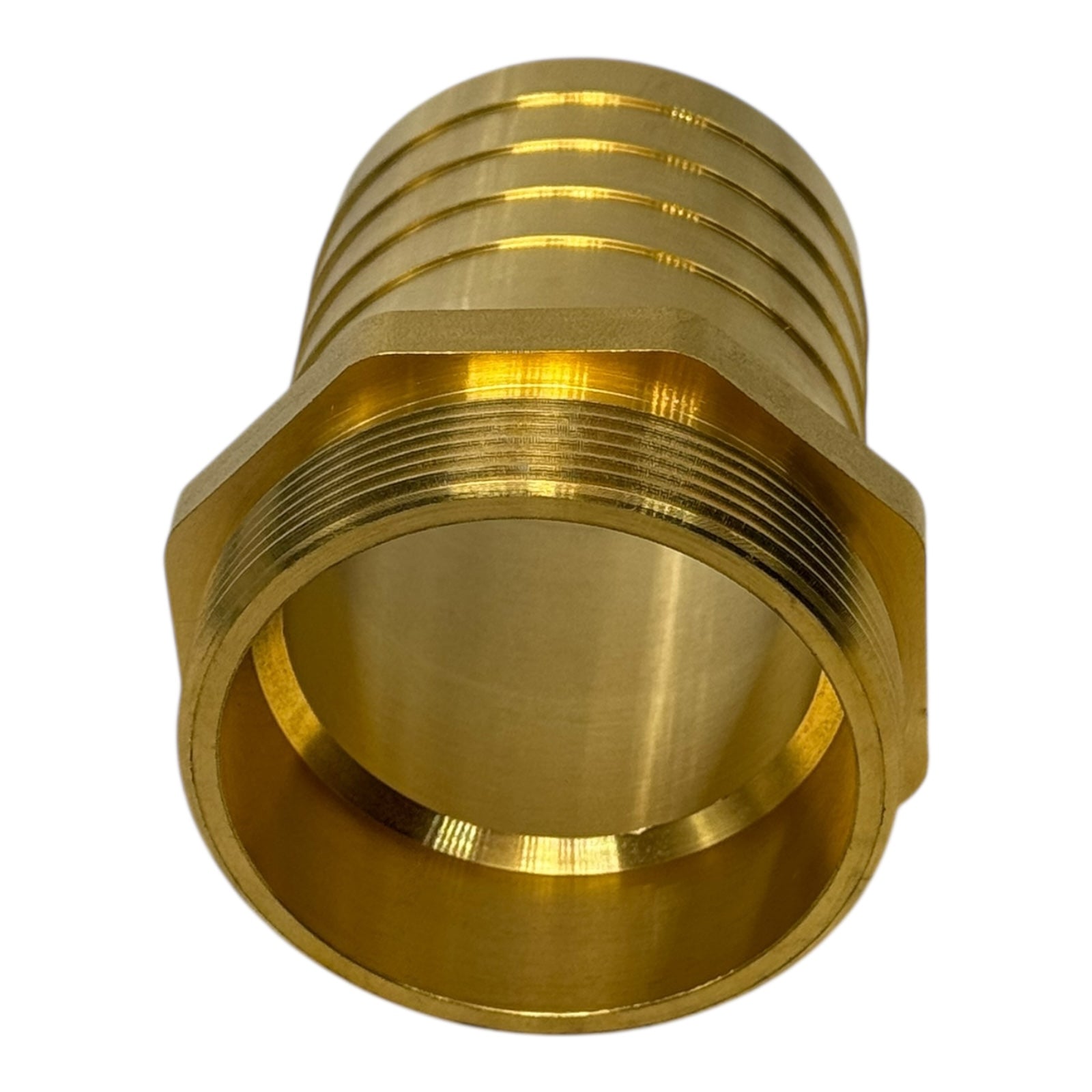 GEKA 125SK Schlauchverschraubung Sauger G2 1/2” 63mm Messing Sechskant plus