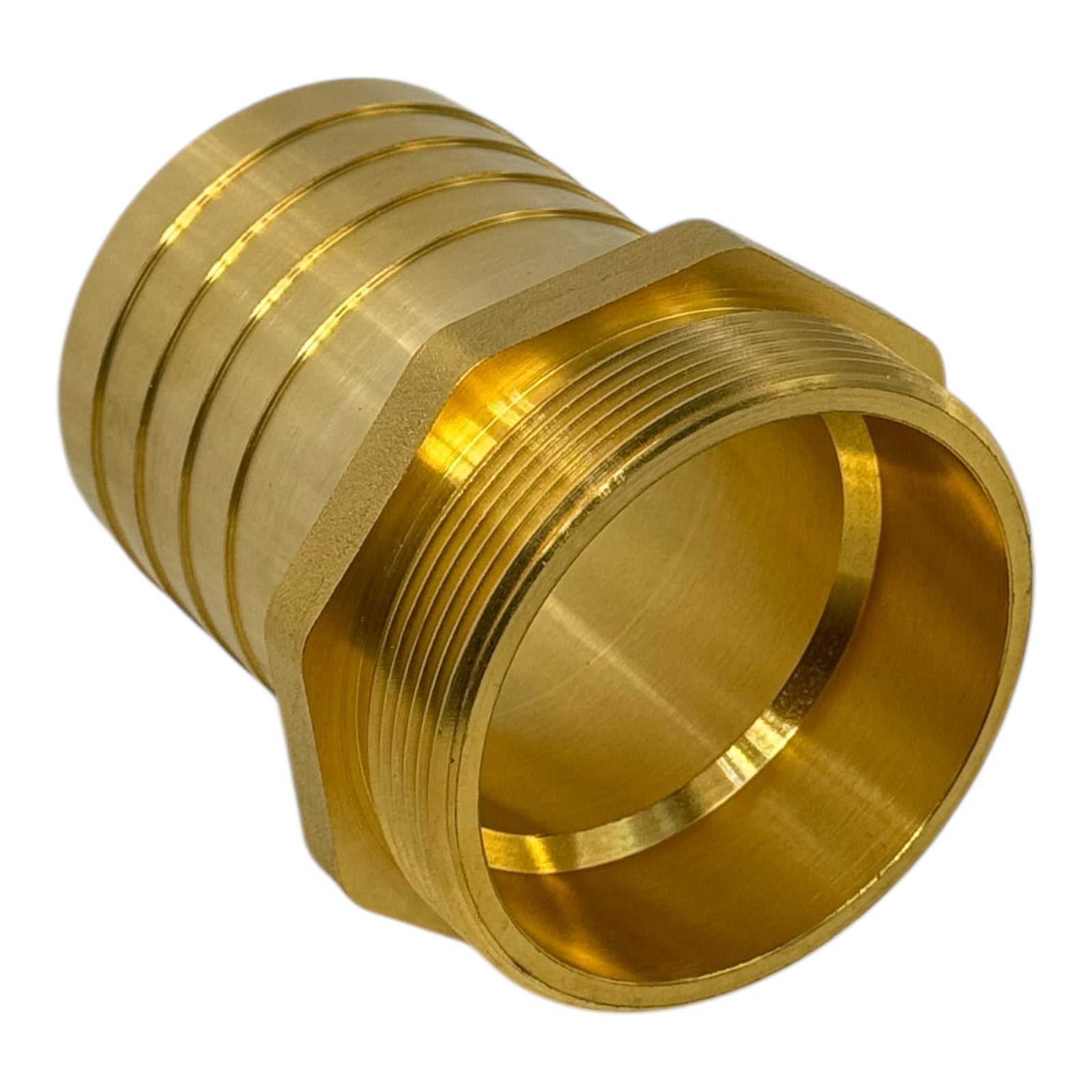 GEKA 125SK Schlauchverschraubung Sauger G2 1/2” 63mm Messing Sechskant plus