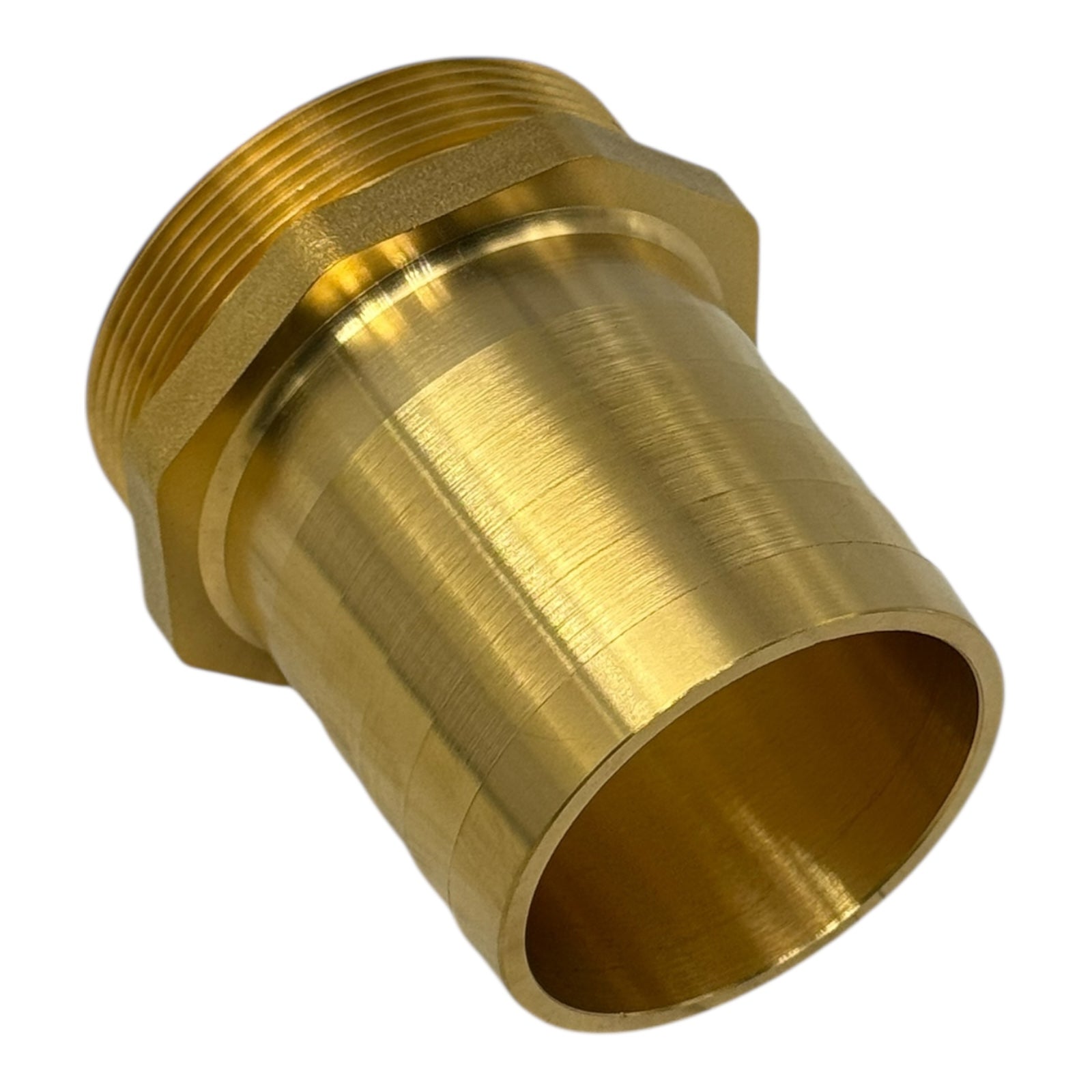 GEKA 125SK Schlauchverschraubung Sauger G2 1/2” 63mm Messing Sechskant plus