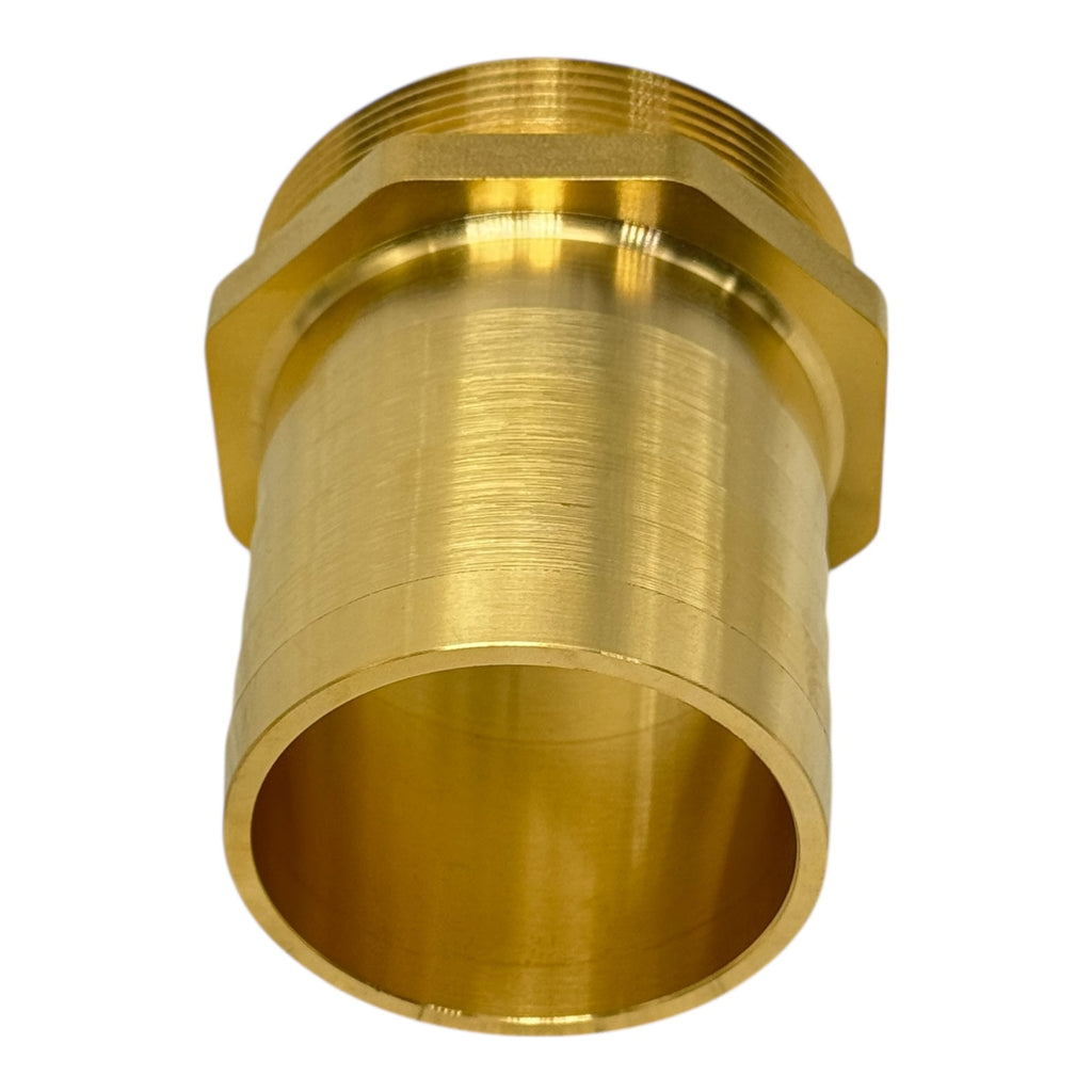 GEKA 125SK Schlauchverschraubung Sauger G2 1/2” 63mm Messing Sechskant plus