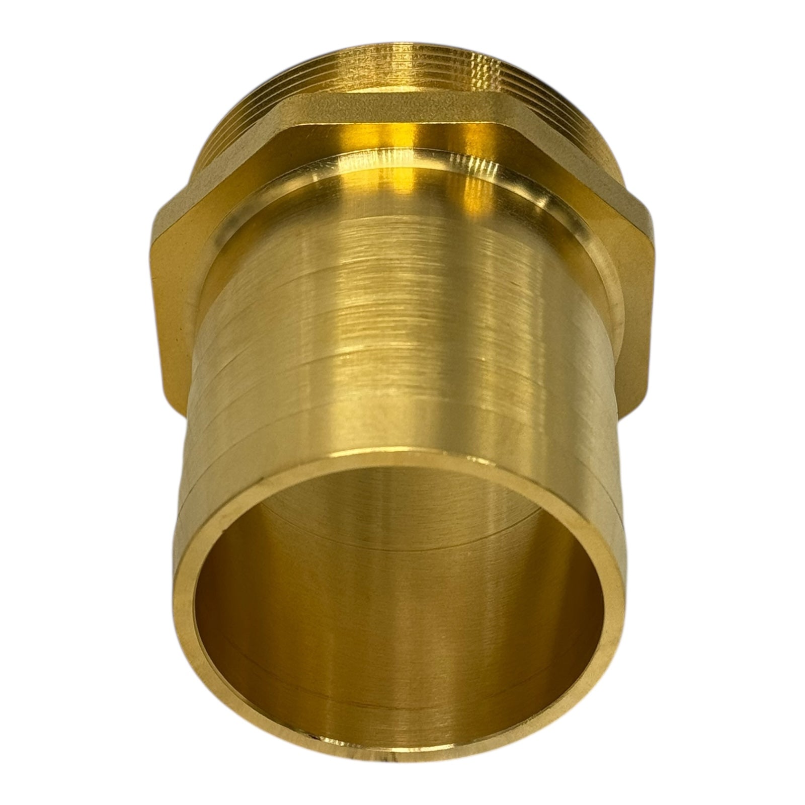 GEKA 125SK Schlauchverschraubung Sauger G2 1/2” 63mm Messing Sechskant plus