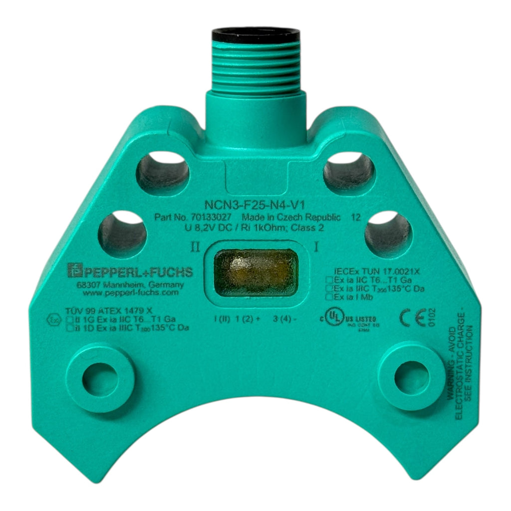 Pepperl+Fuchs NCN3-F25-N4-V1 Induktiver Sensor 8,2 VDC Part 70133027 ATEX