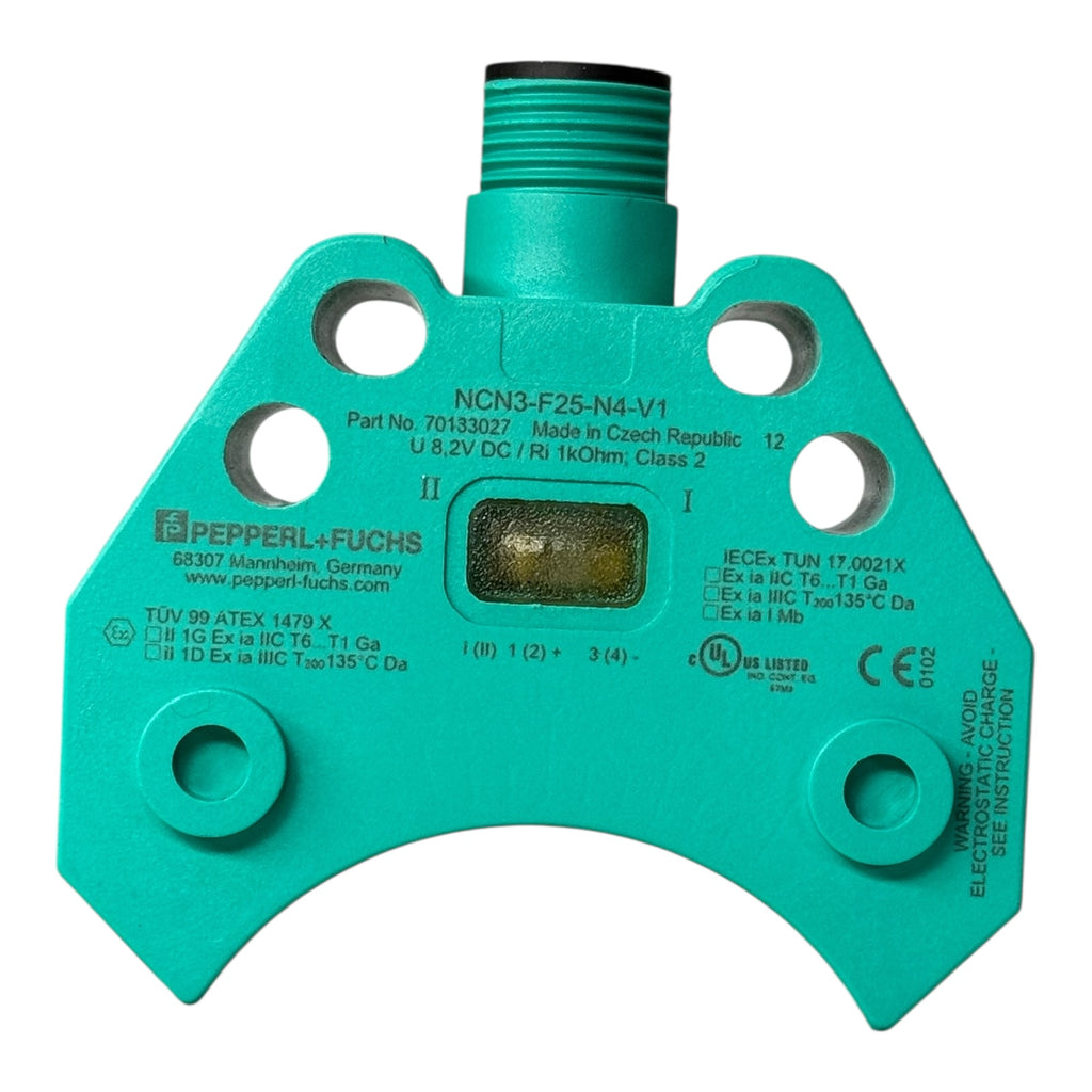 Pepperl+Fuchs NCN3-F25-N4-V1 Induktiver Sensor 8,2 VDC Part 70133027 ATEX