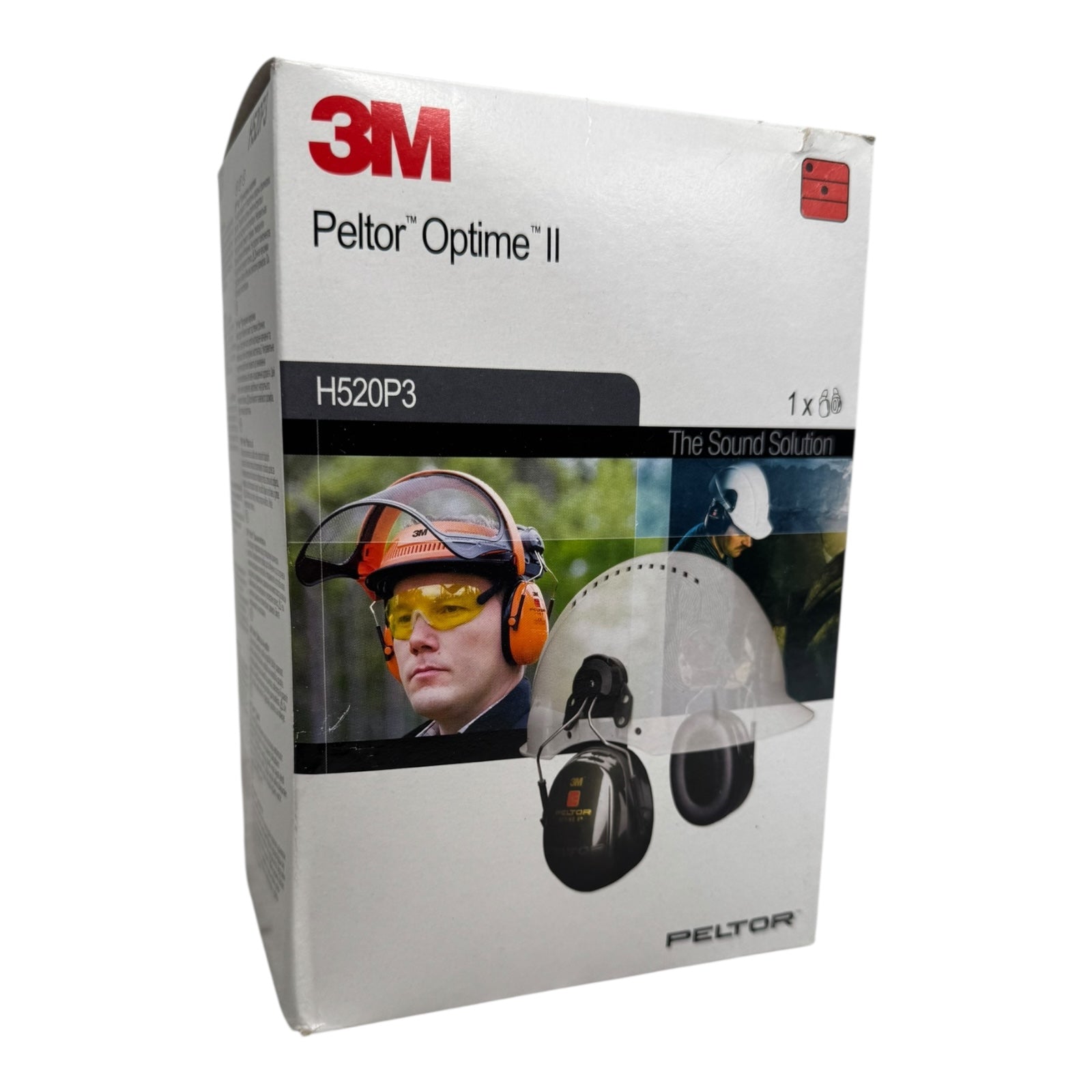 3M H520P3 Peltor Optime II Kapselgehörschutz Helmmontage EN352 SNR 30dB