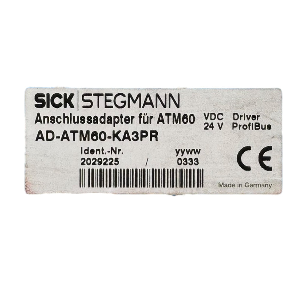 Sick AD-ATM60-KA3PR Anschlussadapter Profibus für ATM60 Encoder 24VDC