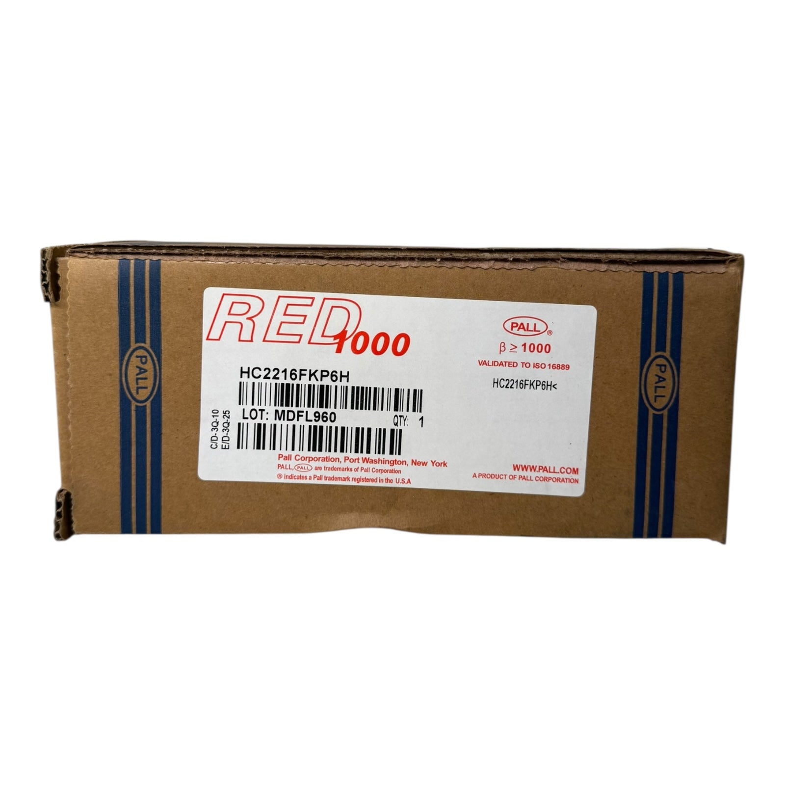Pall HC2216FKP6H MDFL960 Hydraulikfilterelement RED 1000 ISO 16889 1µm