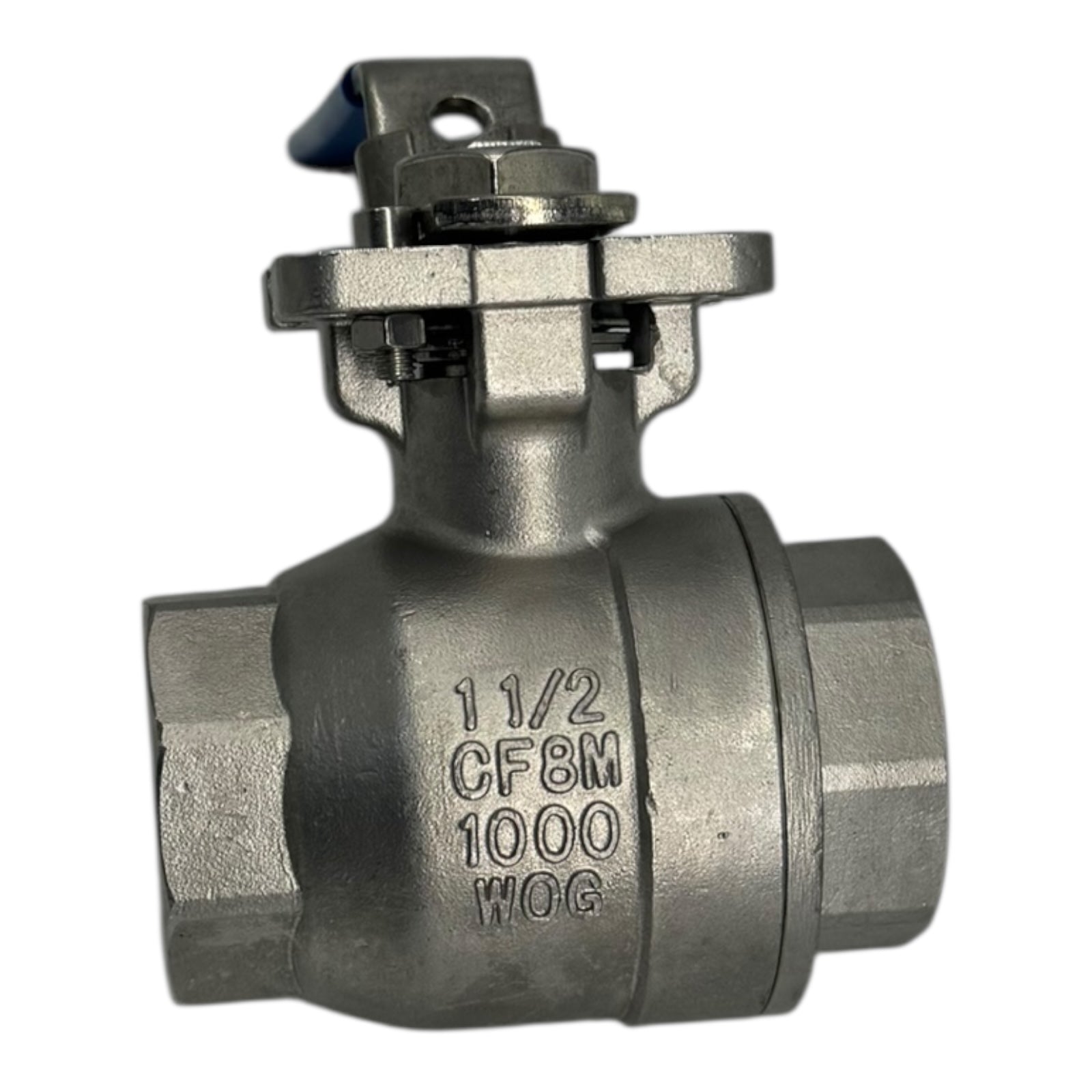 Econ Fig.7752 Kugelhahn Ball Valve 1½” Edelstahl CF8M 1000WOG Vollanschluss DN40