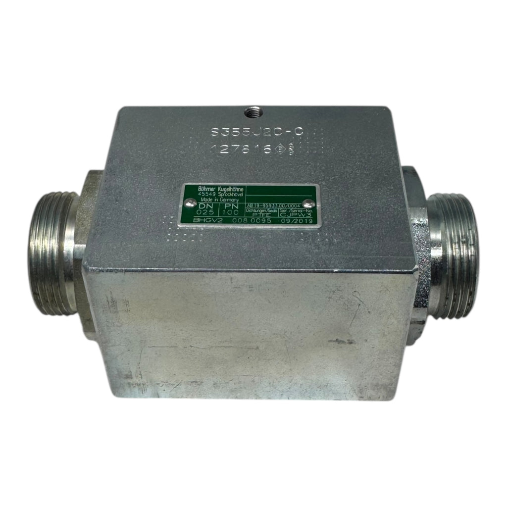Böhmer 008.0095 Kugelhahn DN 25 PN 100 PTFE Dichtung AB19-95933