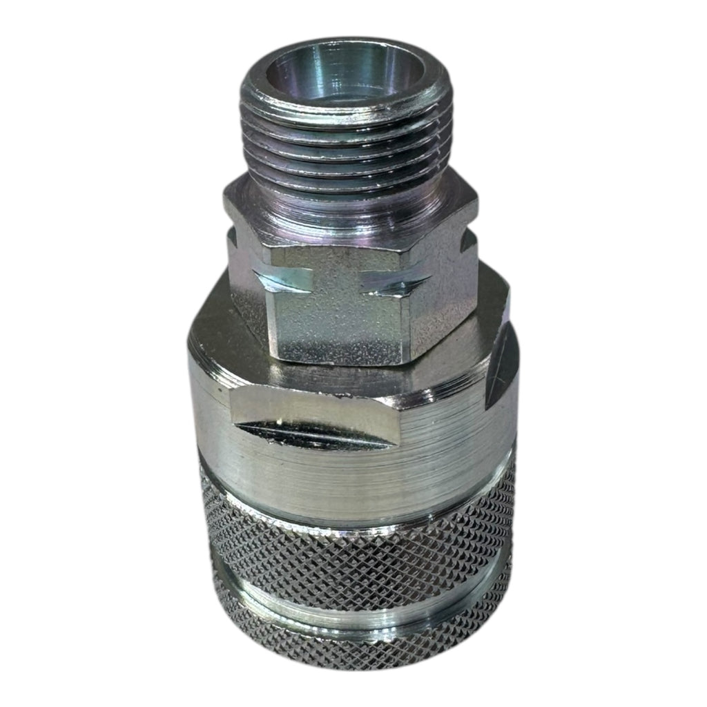 2x Stauff QRC-HS-10-M-12S-B-W66 Hydraulik Kupplung Schnellverschluss DN10