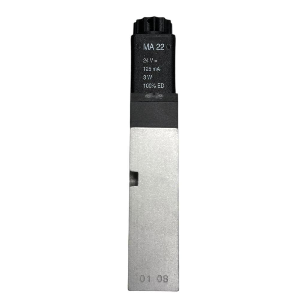 Joucomatic MNH 510 701 Magnetventil 5/2 Wegeventil 24VDC G1/4 Spule MA22 3W
