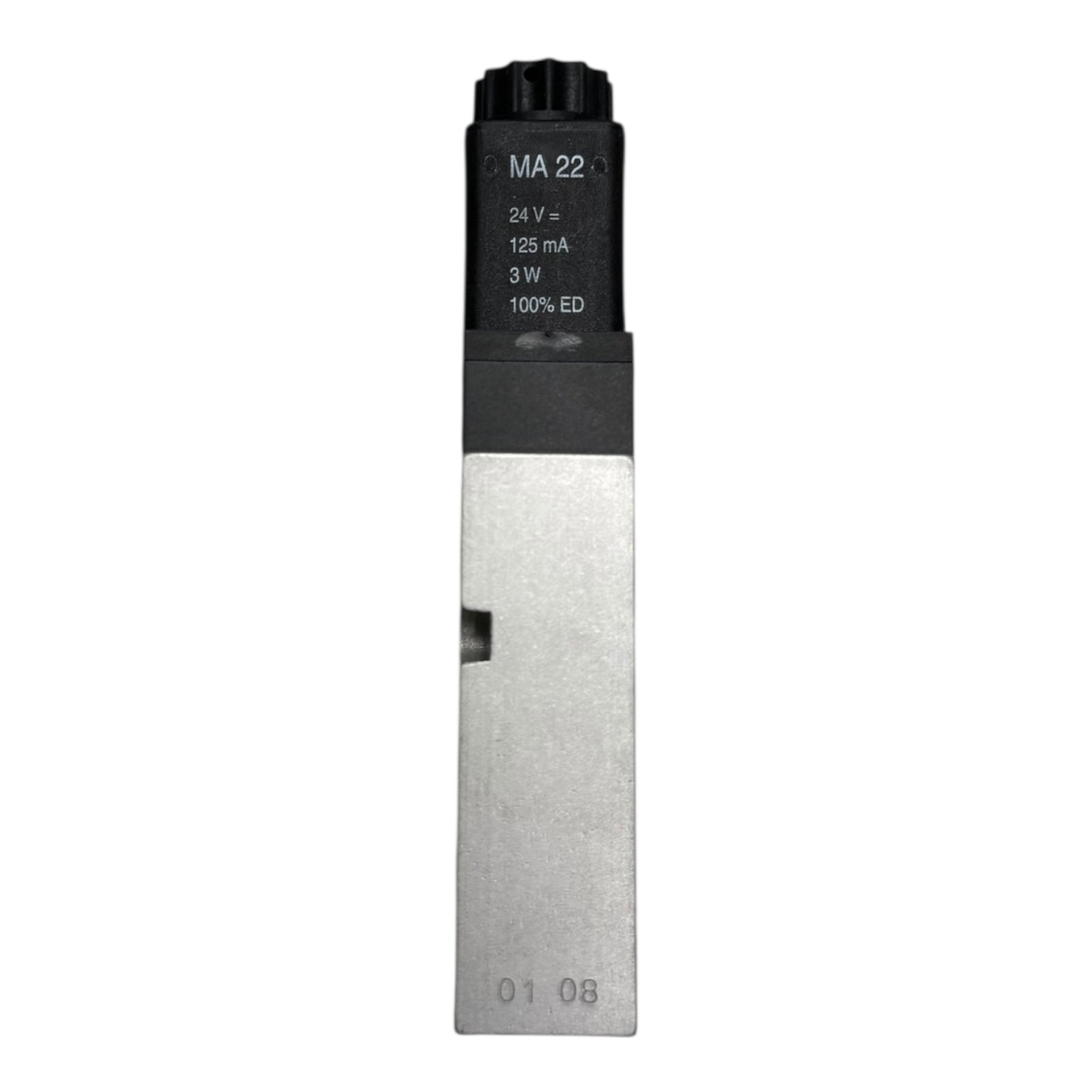 Joucomatic MNH 510 701 Magnetventil 5/2 Wegeventil 24VDC G1/4 Spule MA22 3W