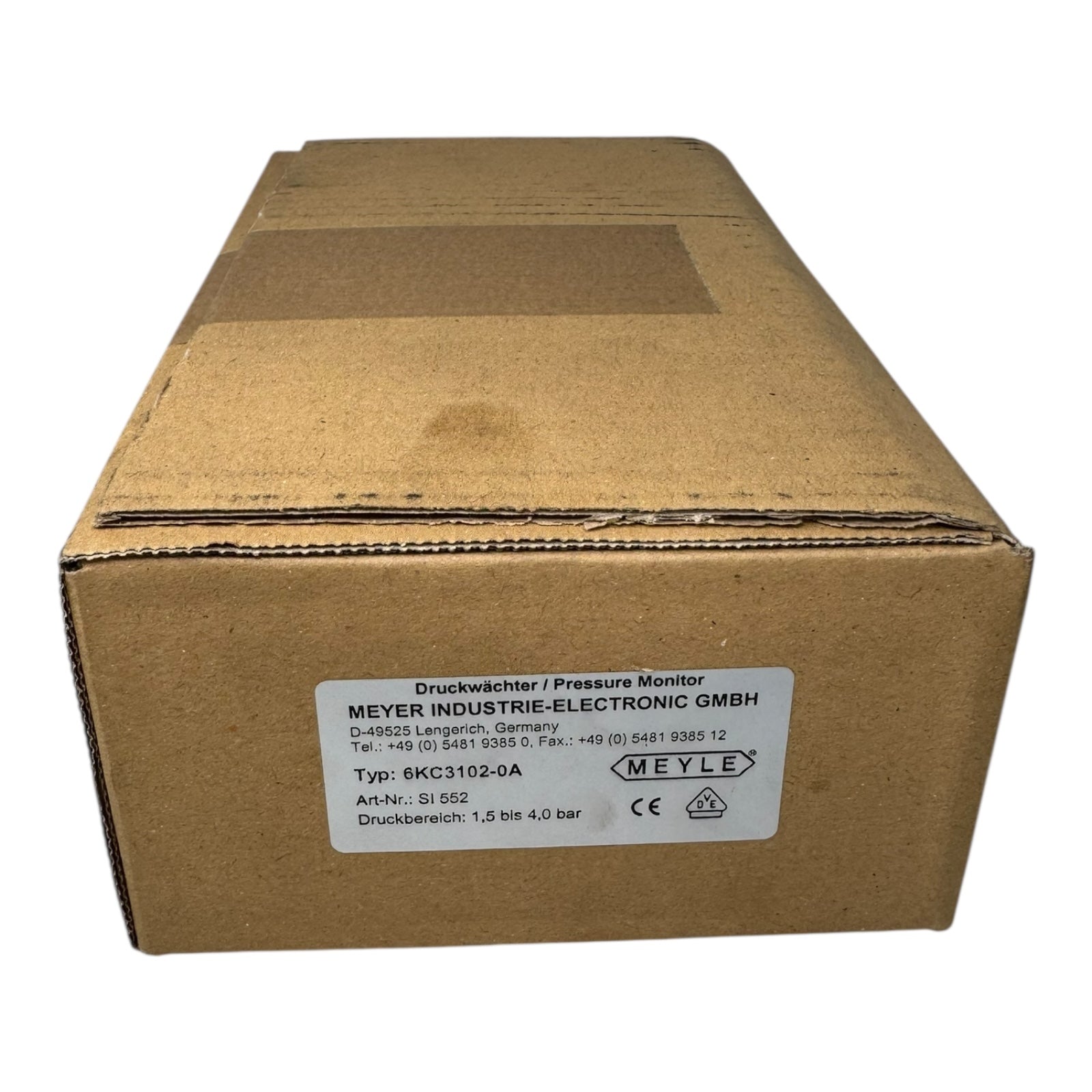 MEYLE 6KC3102-0A Druckwächter 1,5–4,0 bar Differenzdruckschalter AC500V 10A