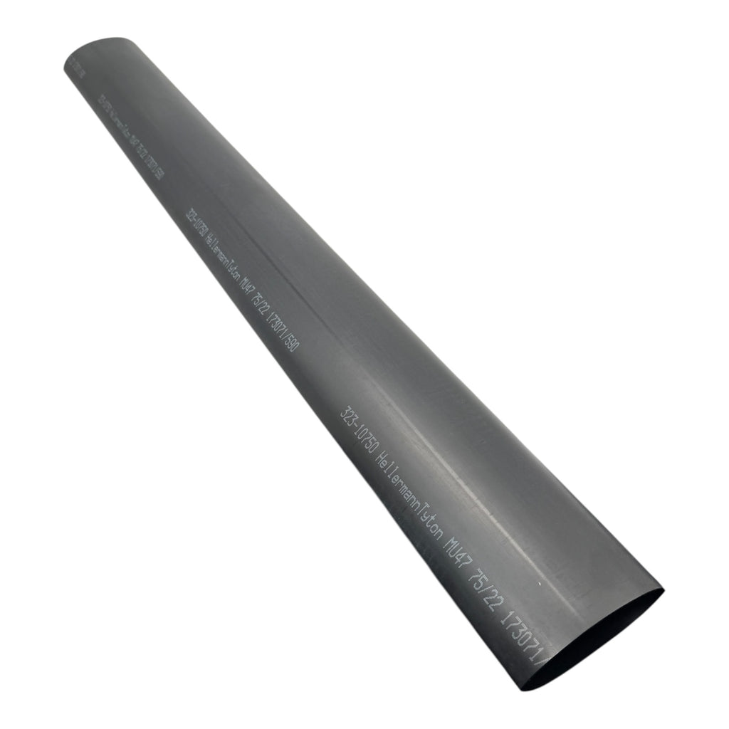 HellermannTyton 323-10750 Schrumpfschlauch MU47 75/22 Schwarz 1m