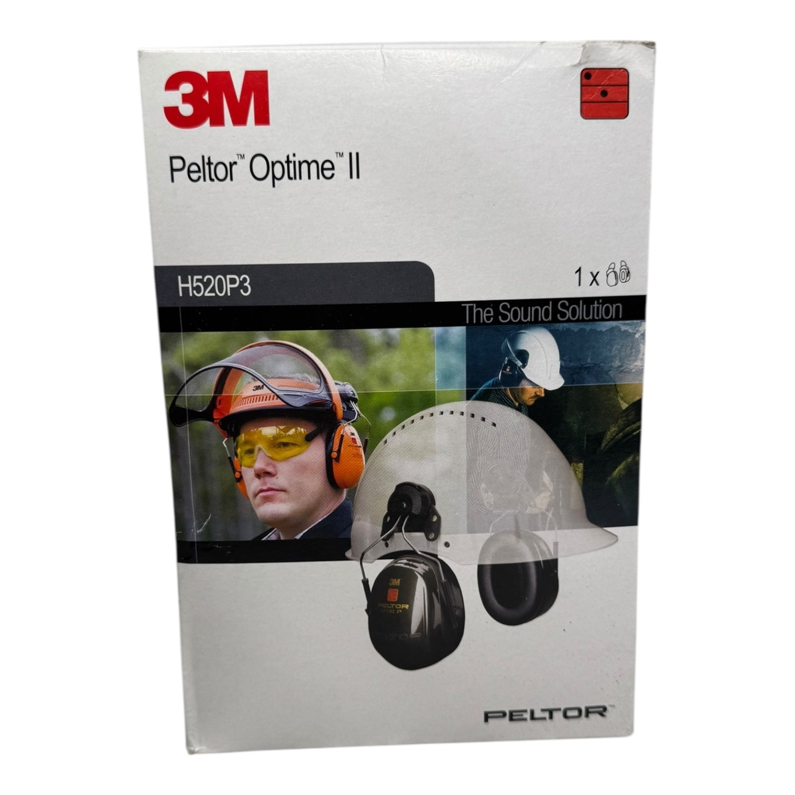 3M H520P3 Peltor Optime II Kapselgehörschutz Helmmontage EN352 SNR 30dB