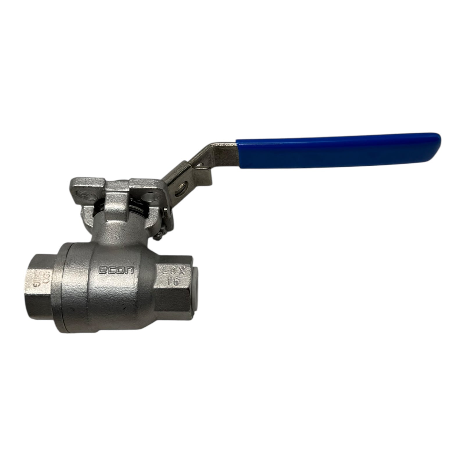 ECON W8 1/4” Kugelhahn Edelstahl CF8M ISO228G 1000 PSI PN63 Hebelgriff