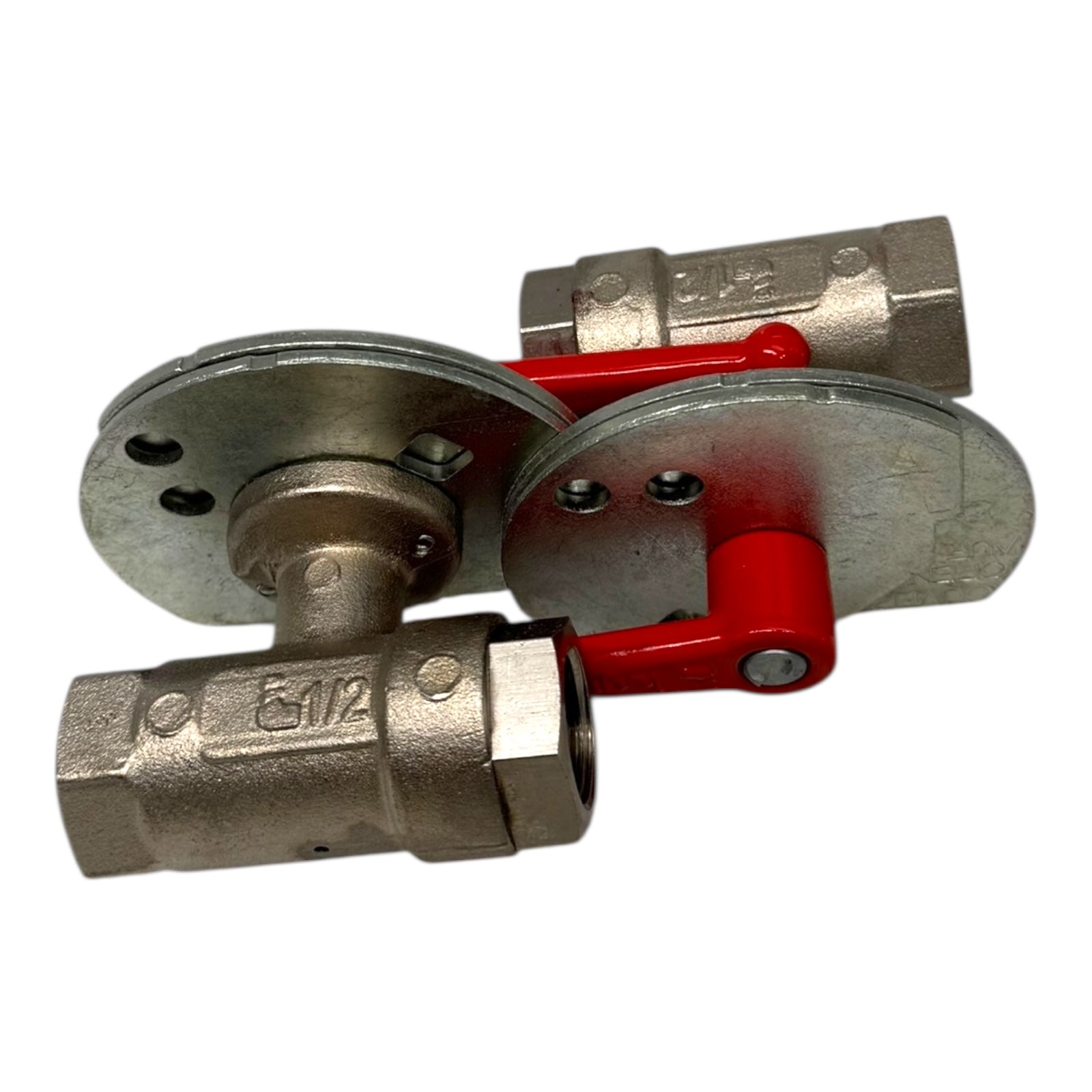 2x Parker Legris 0437 13 21 Durchgangskugelhahn Entlüftungsbohrung 1/2 Zoll DN13