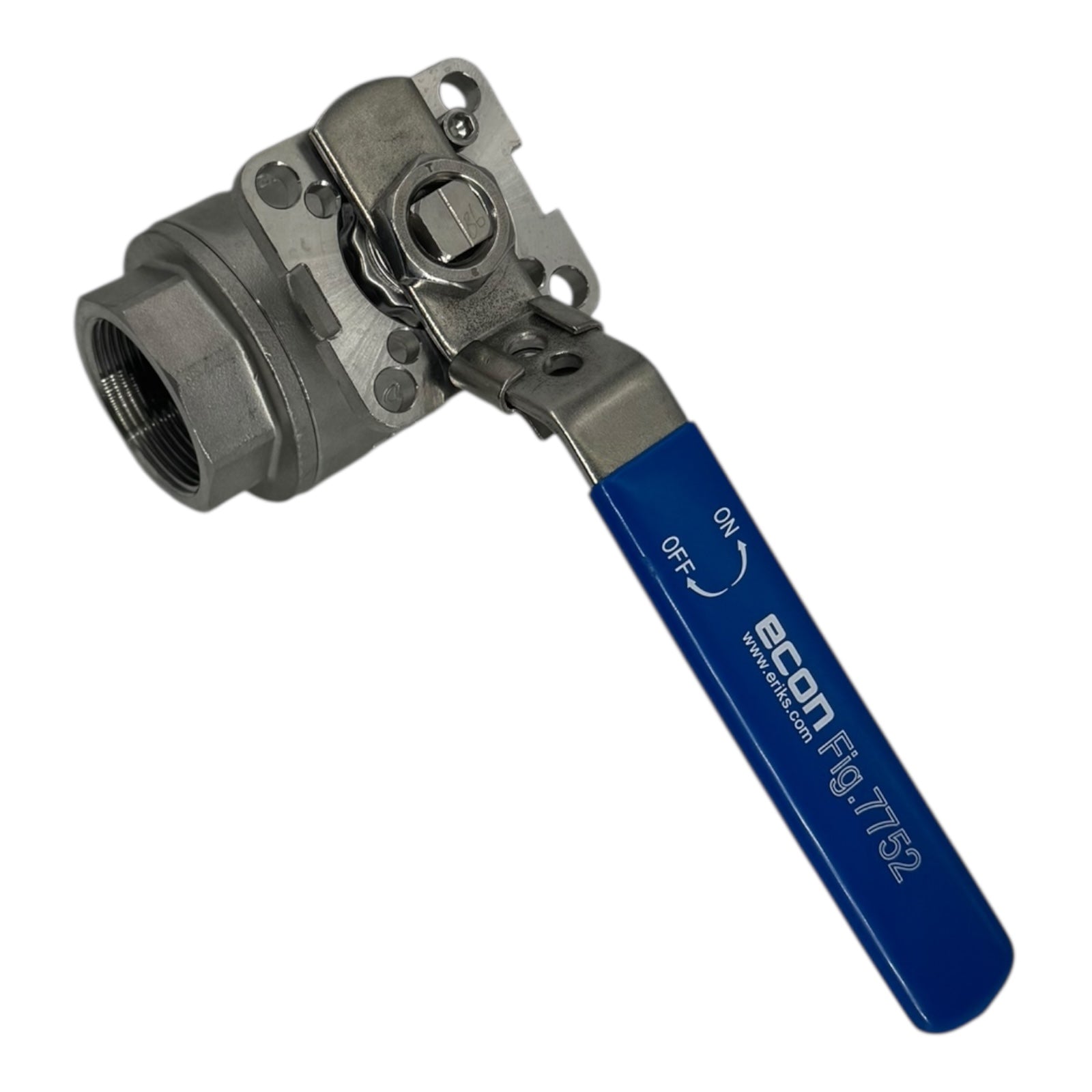 Econ Fig.7752 Kugelhahn Ball Valve 1½” Edelstahl CF8M 1000WOG Vollanschluss DN40