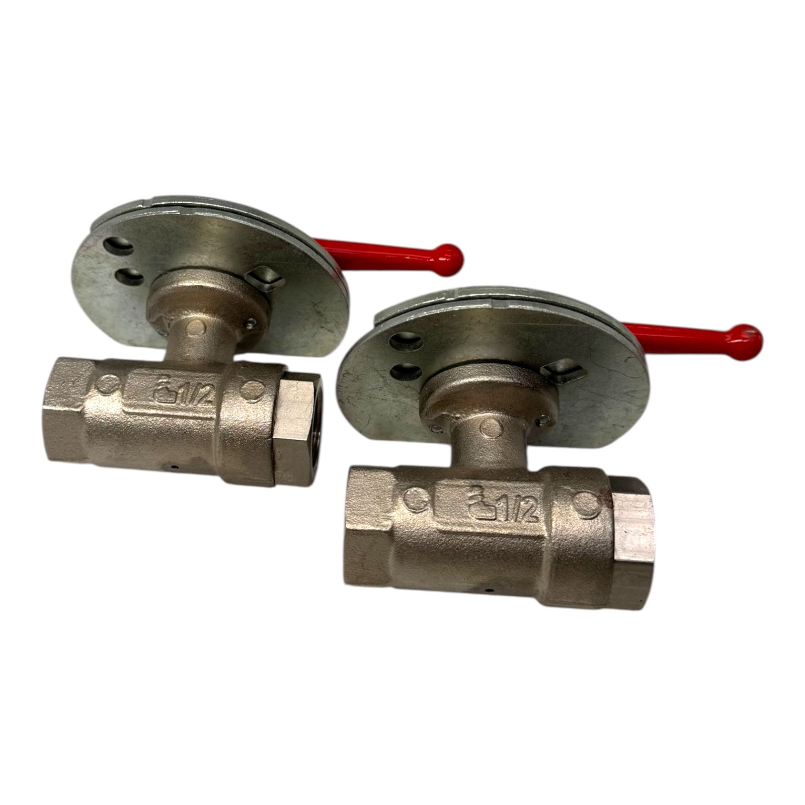 2x Parker Legris 0437 13 21 Durchgangskugelhahn Entlüftungsbohrung 1/2 Zoll DN13