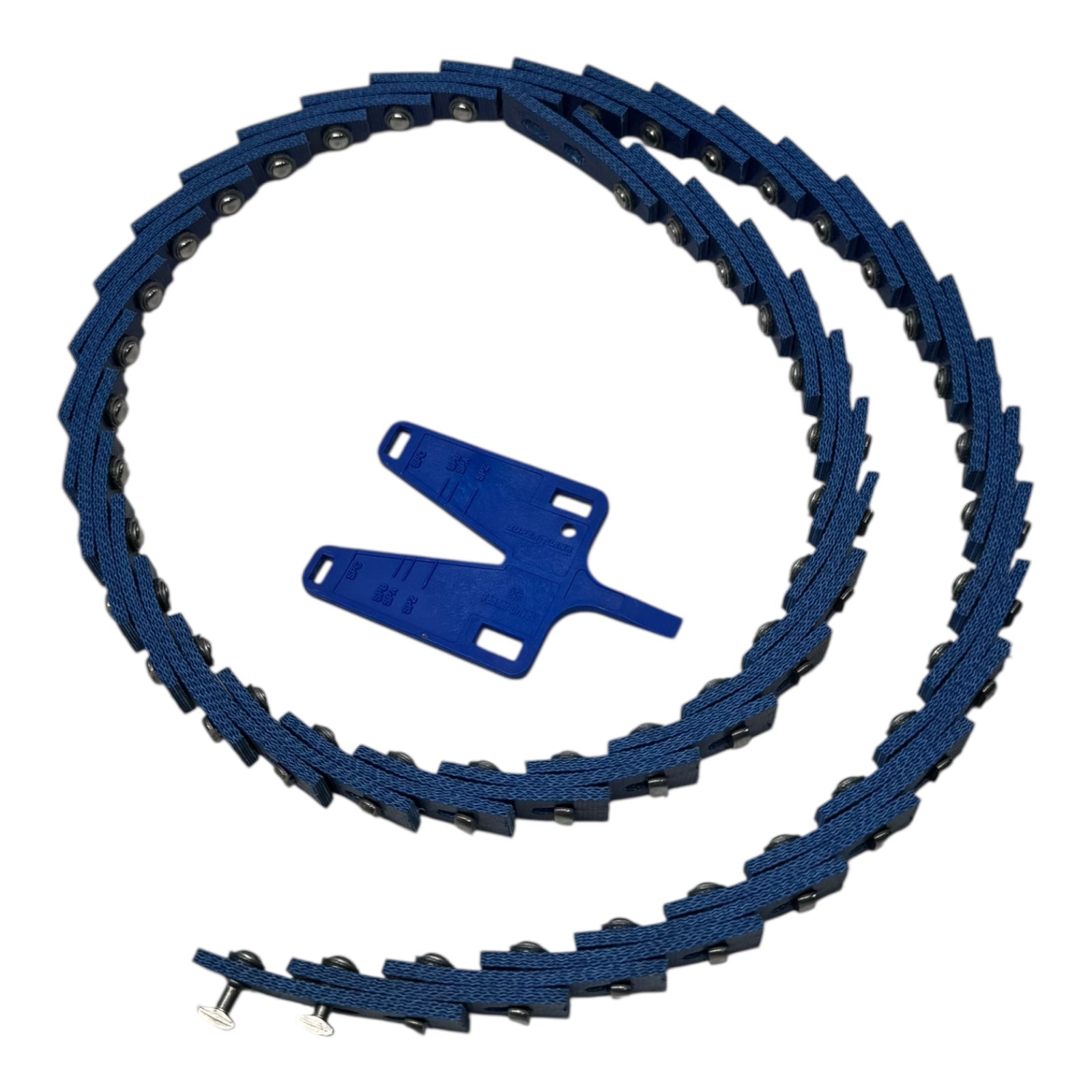 SuperTLink STLNK-SPB-1MTR Super-T-Link Keilriemen Gliederkeilriemen SPB Blau 1m