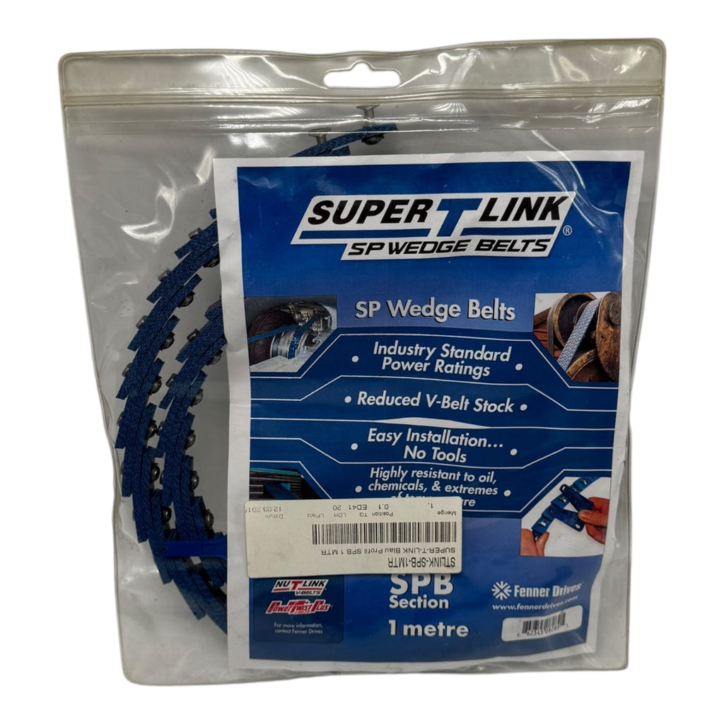 SuperTLink STLNK-SPB-1MTR Super-T-Link Keilriemen Gliederkeilriemen SPB Blau 1m
