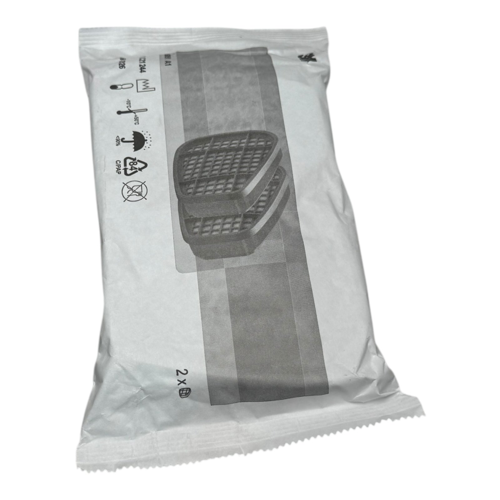 4x 3M 6051 A1 Gasfilter Set für Halb- und Vollmasken gegen organische Gase