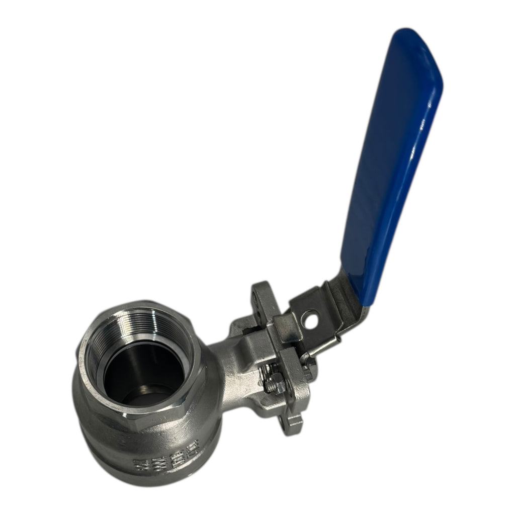 Econ Fig.7752 Kugelhahn Ball Valve 1½” Edelstahl CF8M 1000WOG Vollanschluss DN40