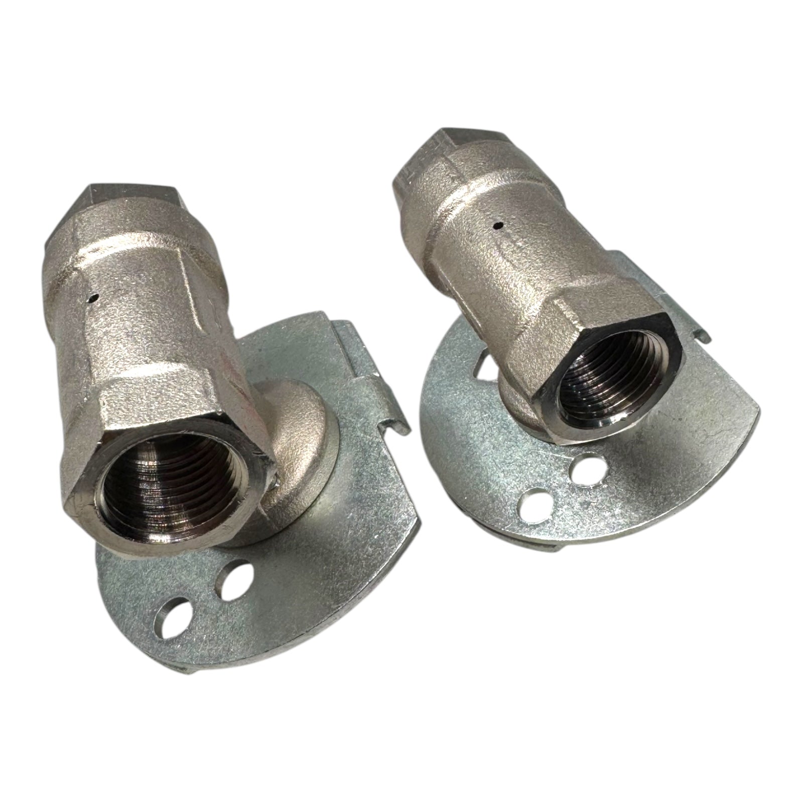 2x Parker Legris 0437 13 21 Durchgangskugelhahn Entlüftungsbohrung 1/2 Zoll DN13