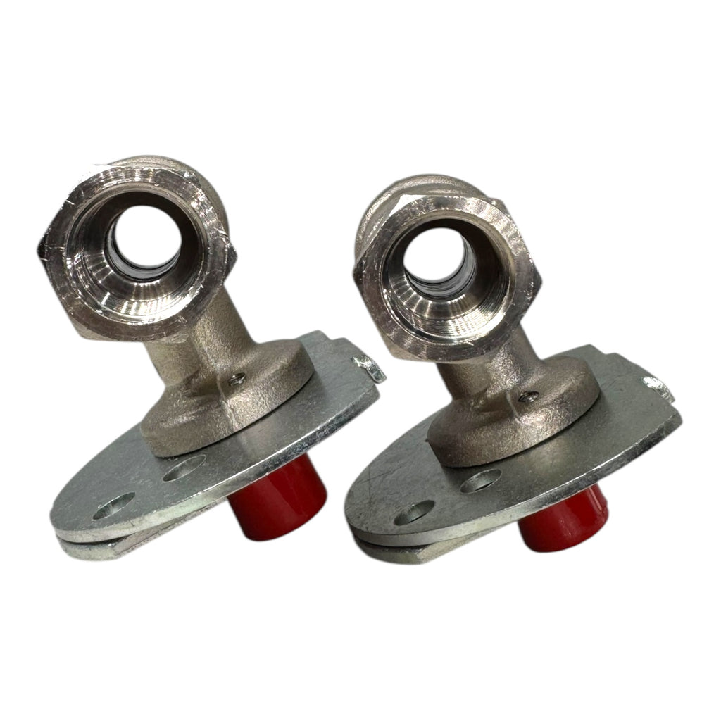 2x Parker Legris 0437 13 21 Durchgangskugelhahn Entlüftungsbohrung 1/2 Zoll DN13