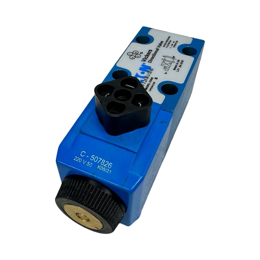 Eaton Vickers DG4V-3-2A-M-U-C6-60 Wegeventil Hydraulik 220V Magnetventil
