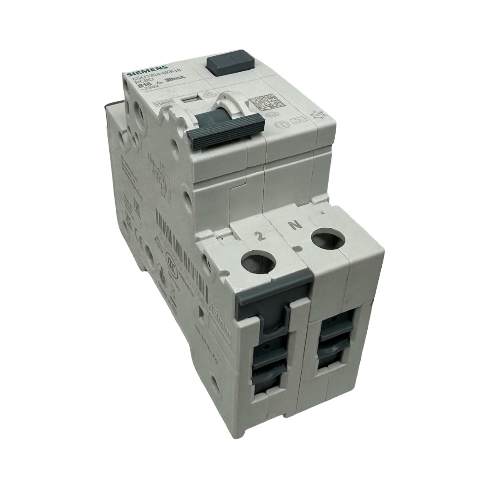 5x Siemens 5SU1354-6KK16 RCBO FI/LS B16 30mA 230V Leitungsschutzschalter 5x