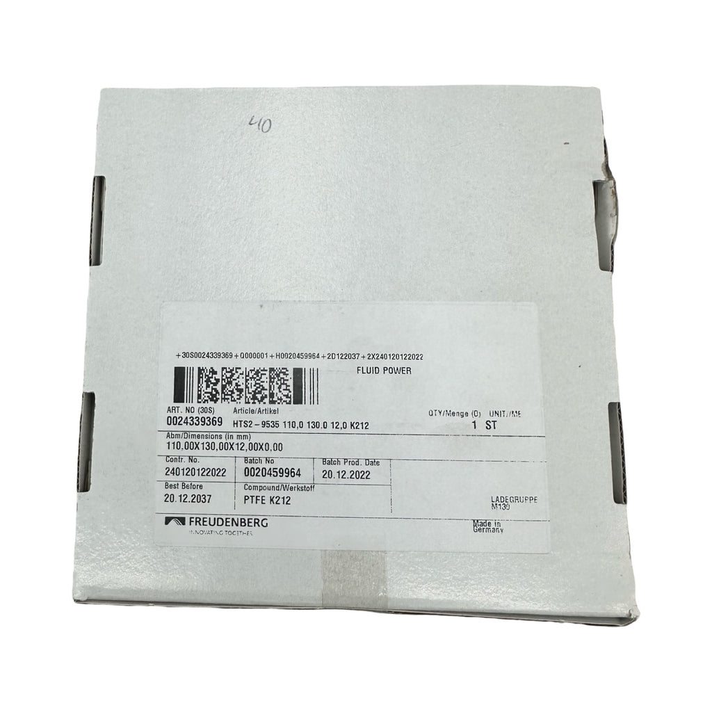 Freudenberg Radiamatic HTS2 9535 PTFE Wellendichtung 110x130x12 K212