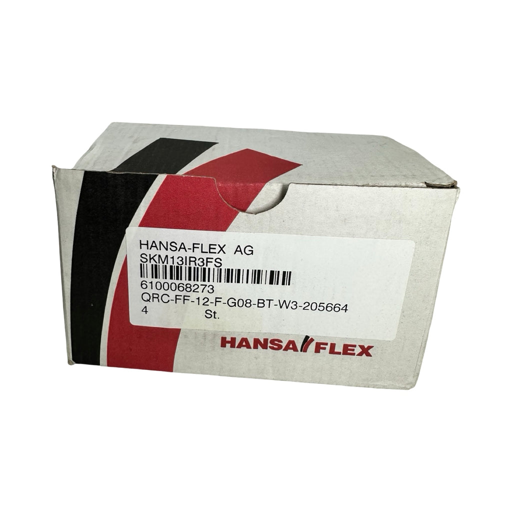 4x HANSA-FLEX Hydraulik Schnellkupplung SKM13IR3FS QRC-FF-12 IG 1/2”