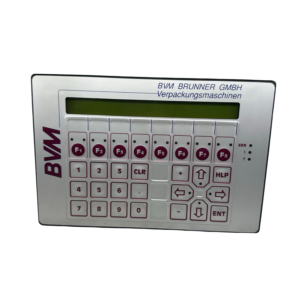 Lauer PCS090.m HMI Bedienpanel PCS plus MPI RS232 BVM Brunner Display