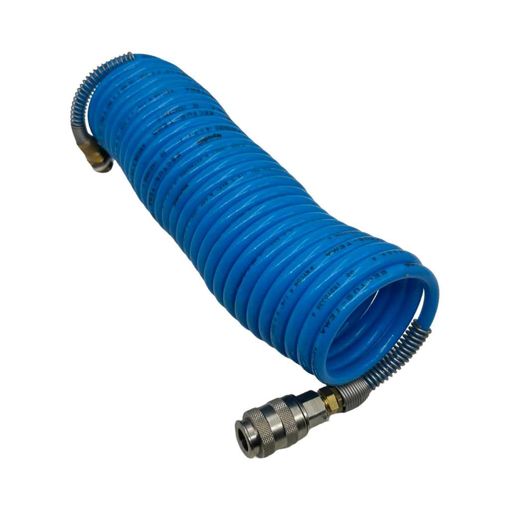 Rectus Tema Spiralschlauch 6x8mm Nylon Druckluftschlauch 16,5bar Set