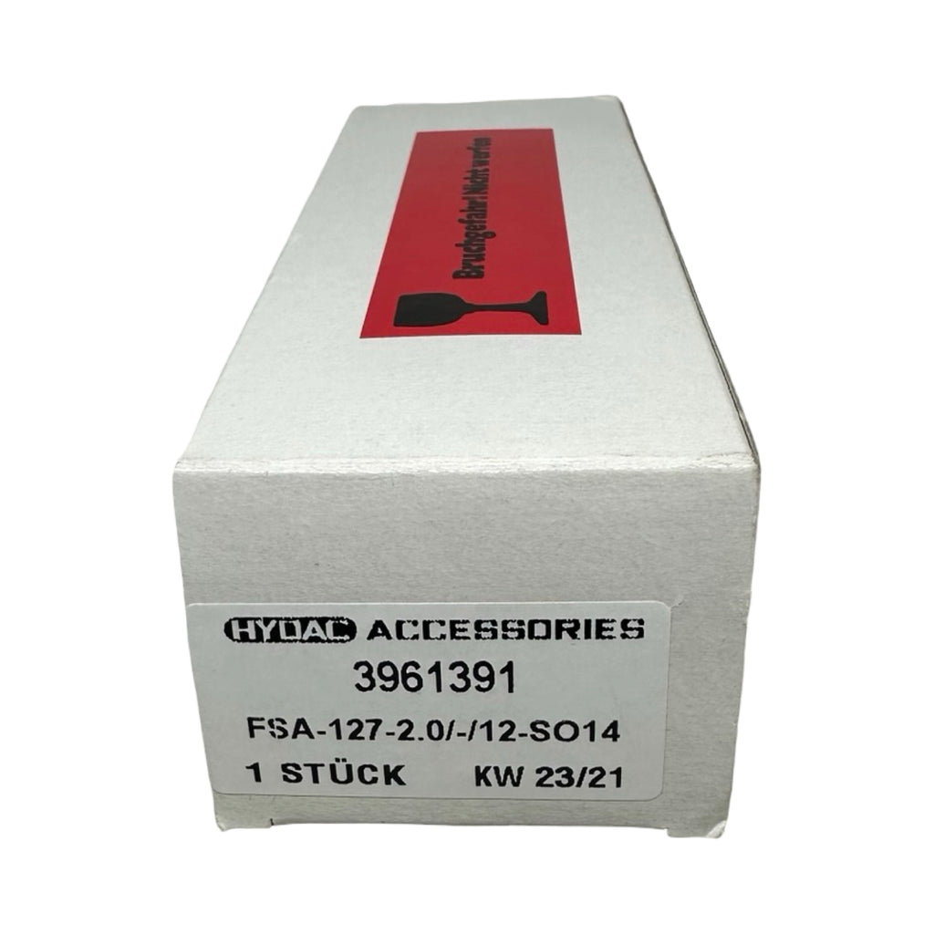 HYDAC FSA-127-2.0/-/12-SO14 Durchflussanzeiger Öl Hydraulik 8–30 Nm